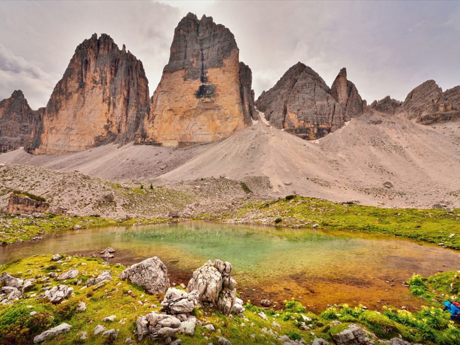 Tre Cime Di Lavaredo Dolomites Italy Wallpapers