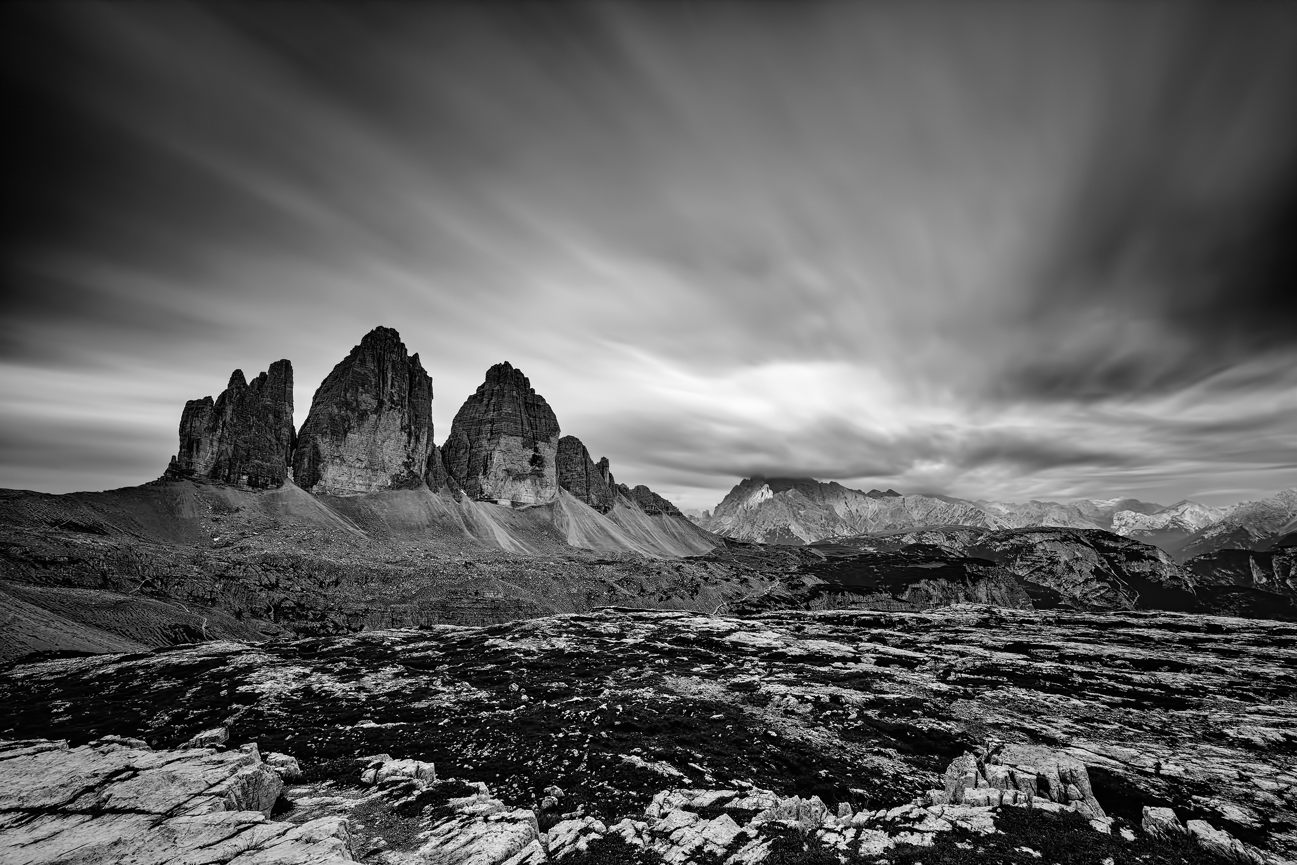 Tre Cime Di Lavaredo Dolomites Italy Wallpapers