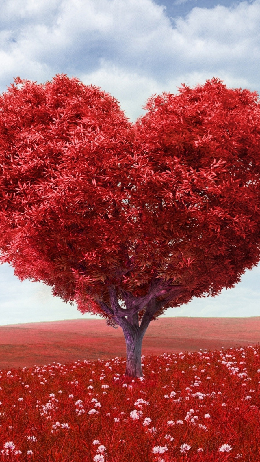 Tree For Love Wallpapers