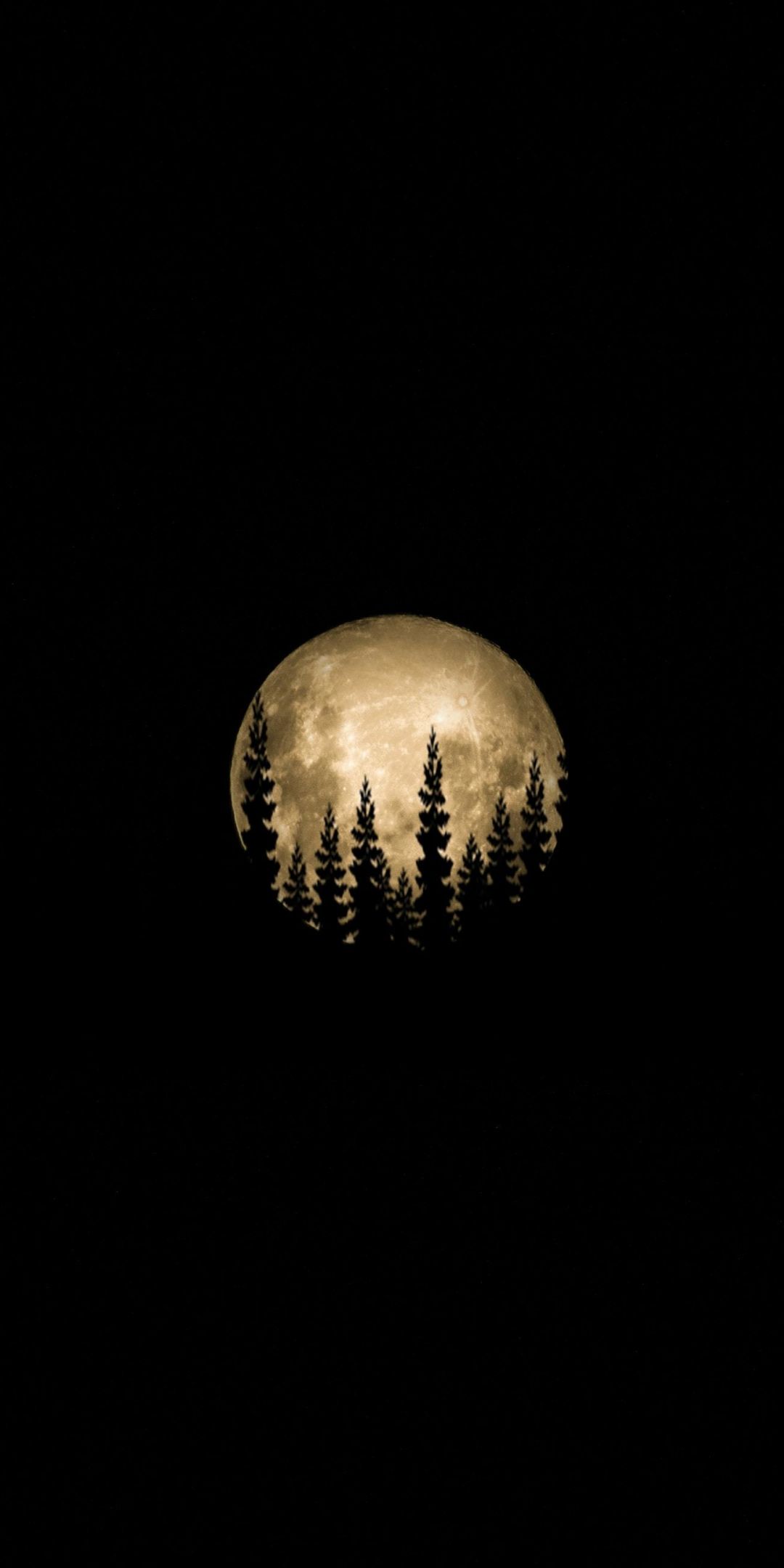 Tree Minimal Moon Wallpapers