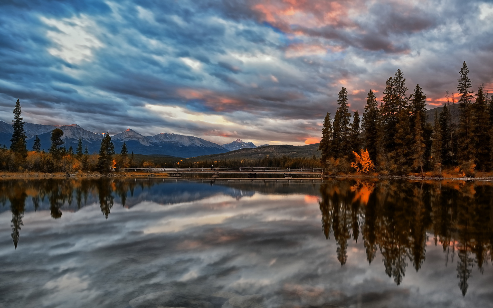 Tree Reflection In Lake Wallpapers