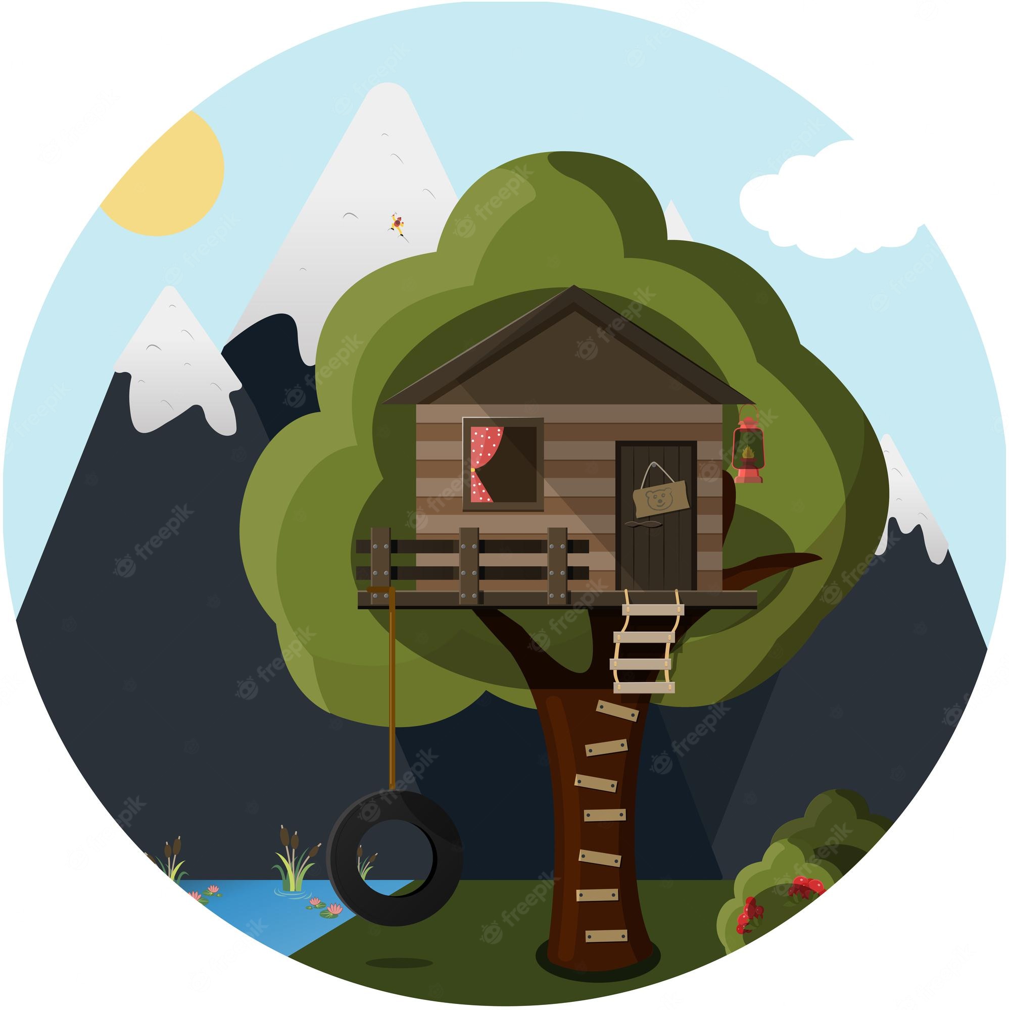 Treehouse Background