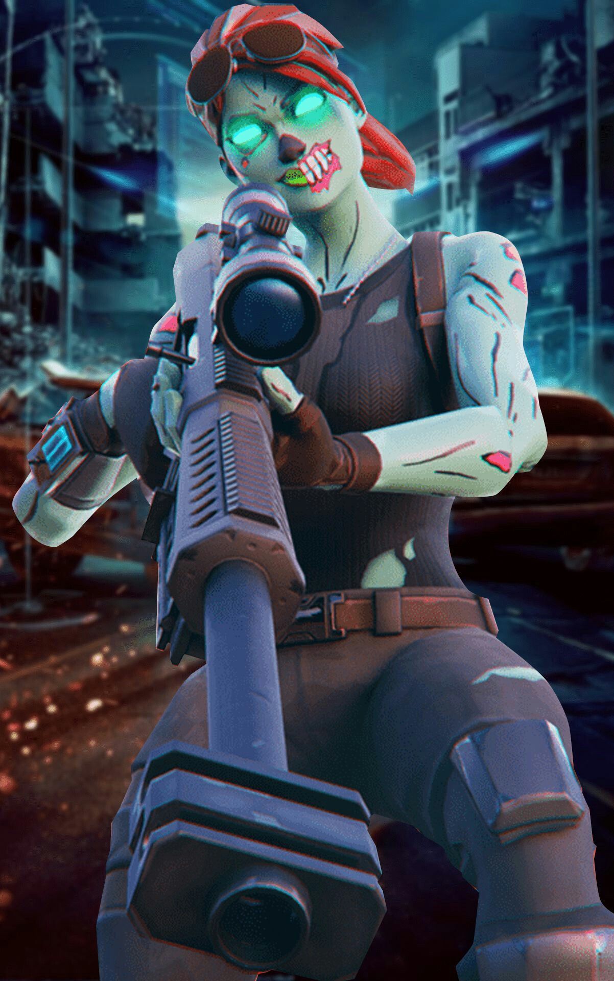 Triage Trooper Fortnite Wallpapers