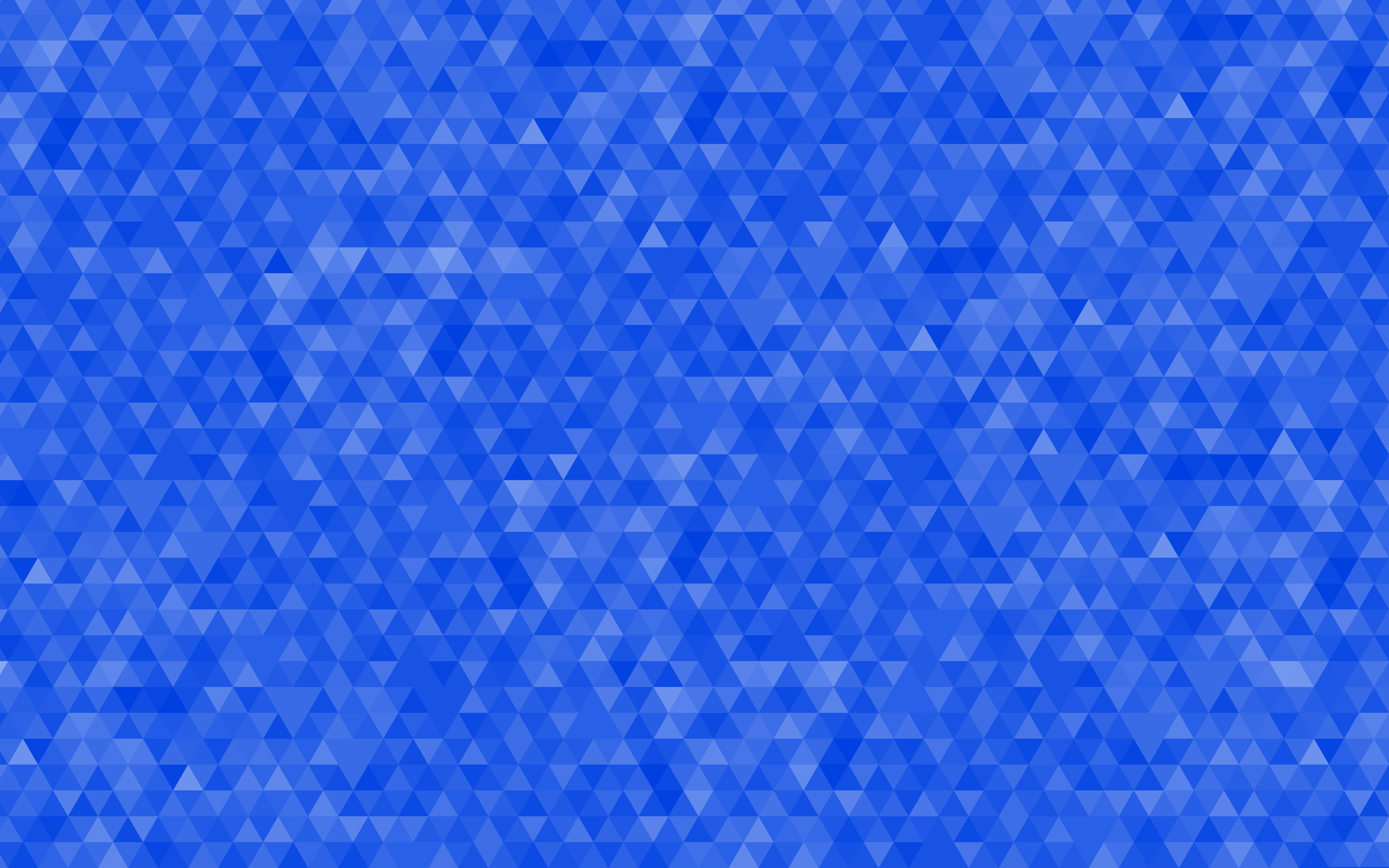 Triangle 8K Blue Pattern Wallpapers