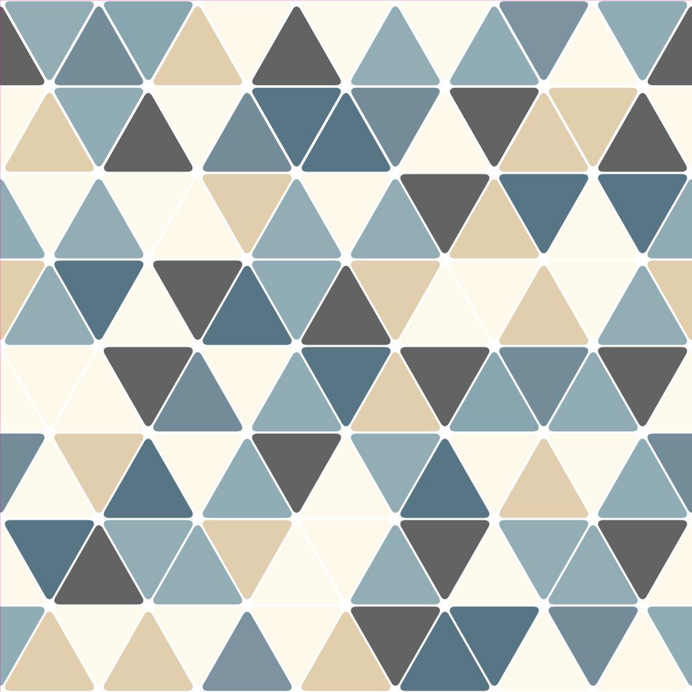 Triangle 8K Blue Pattern Wallpapers