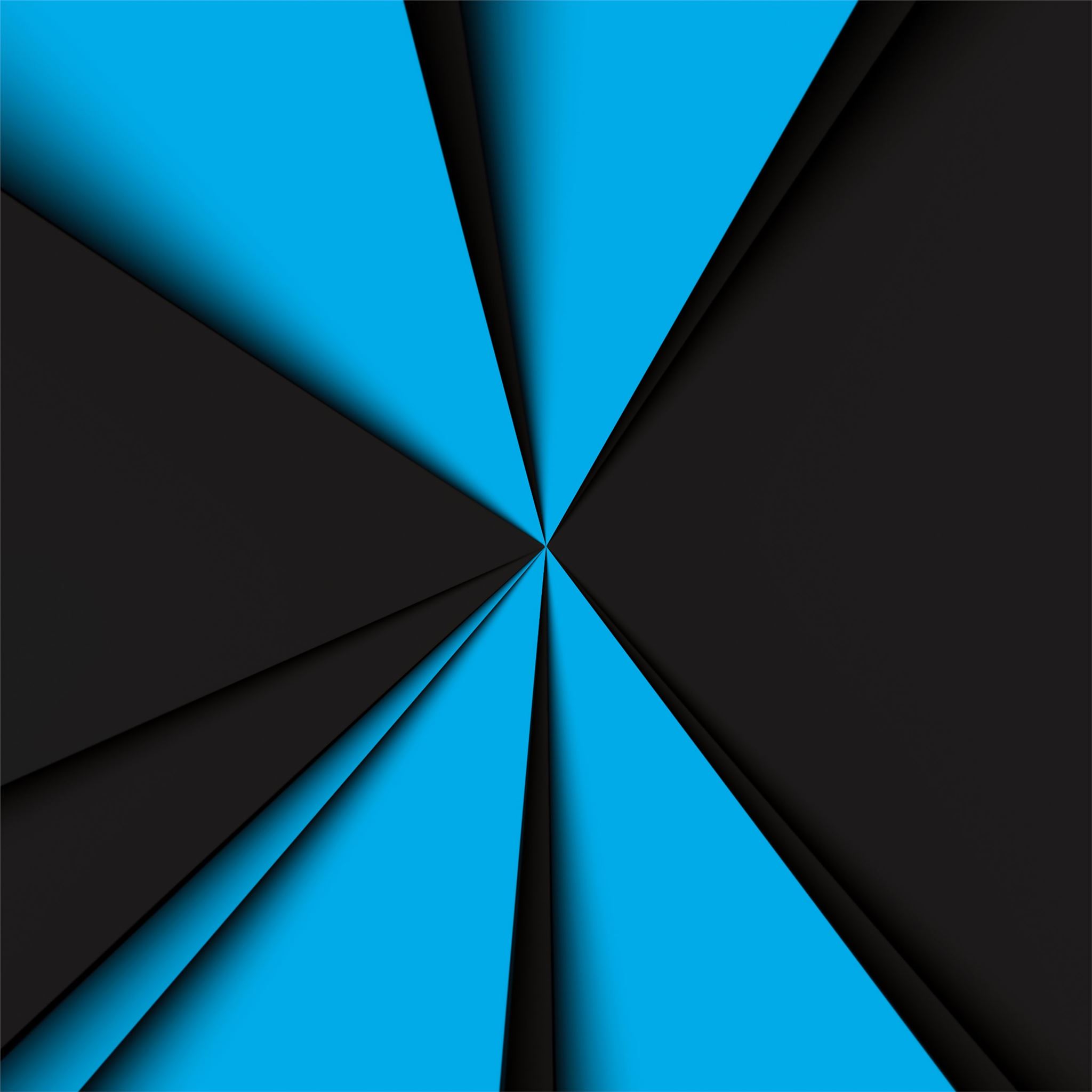 Triangle 8K Blue Pattern Wallpapers