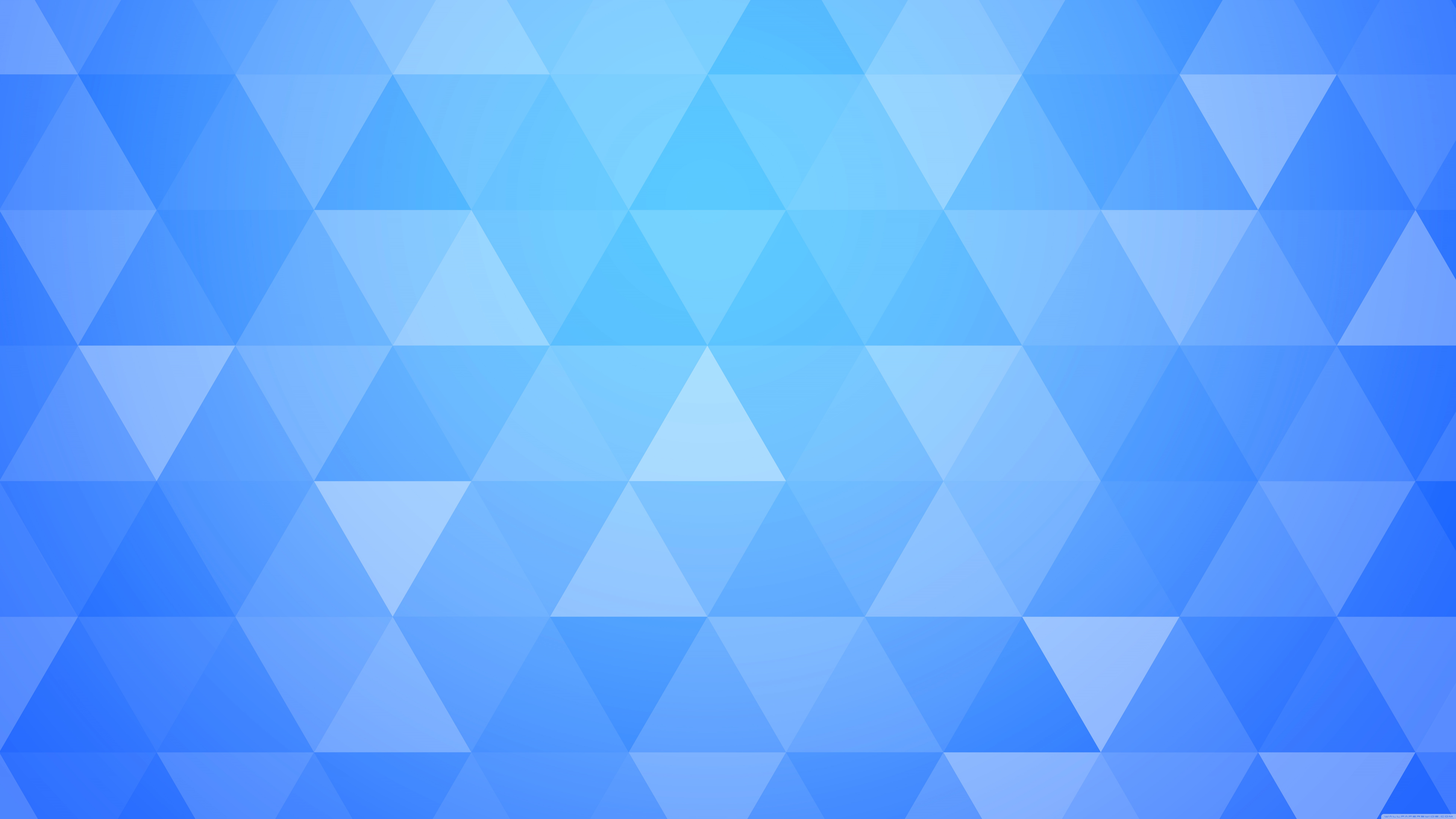 Triangle 8K Blue Pattern Wallpapers