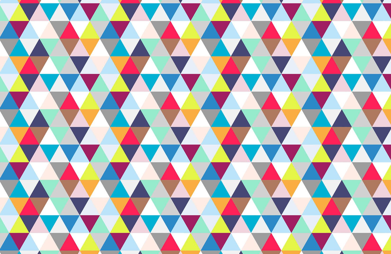 Triangle Colorful Pattern Wallpapers