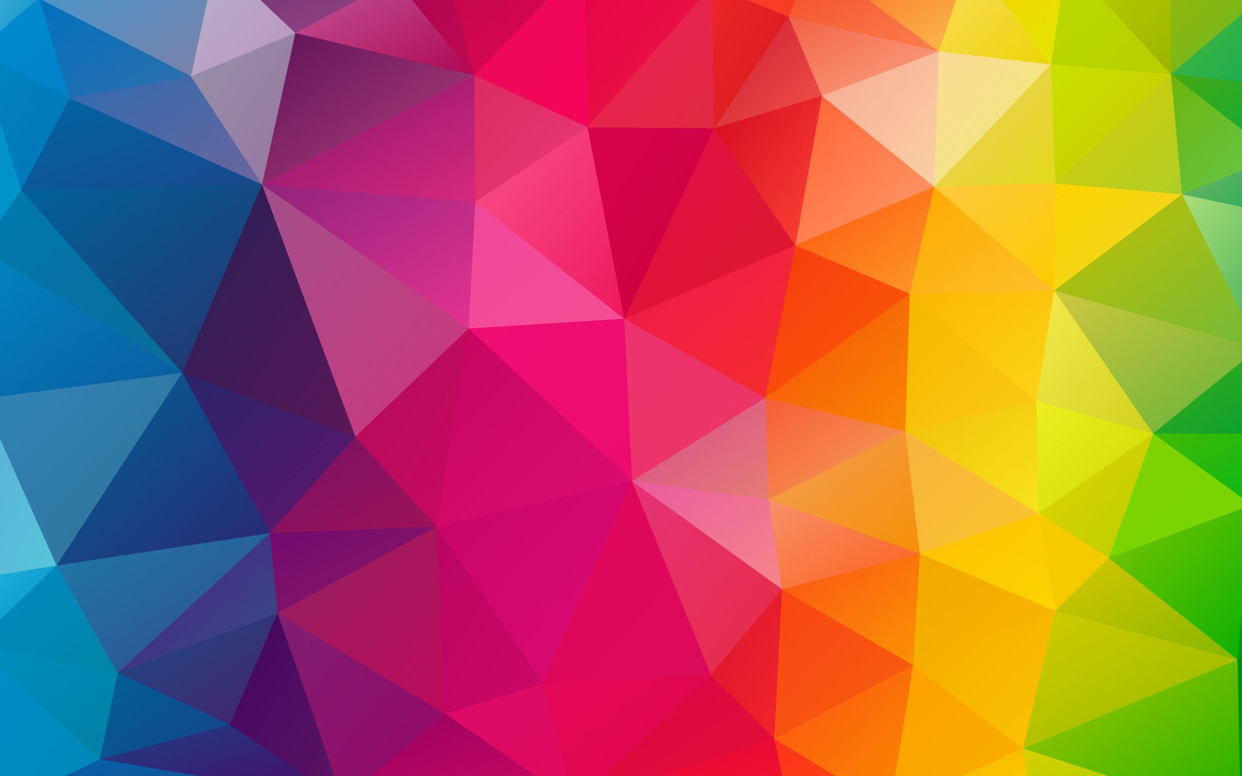 Triangle Colorful Pattern Wallpapers