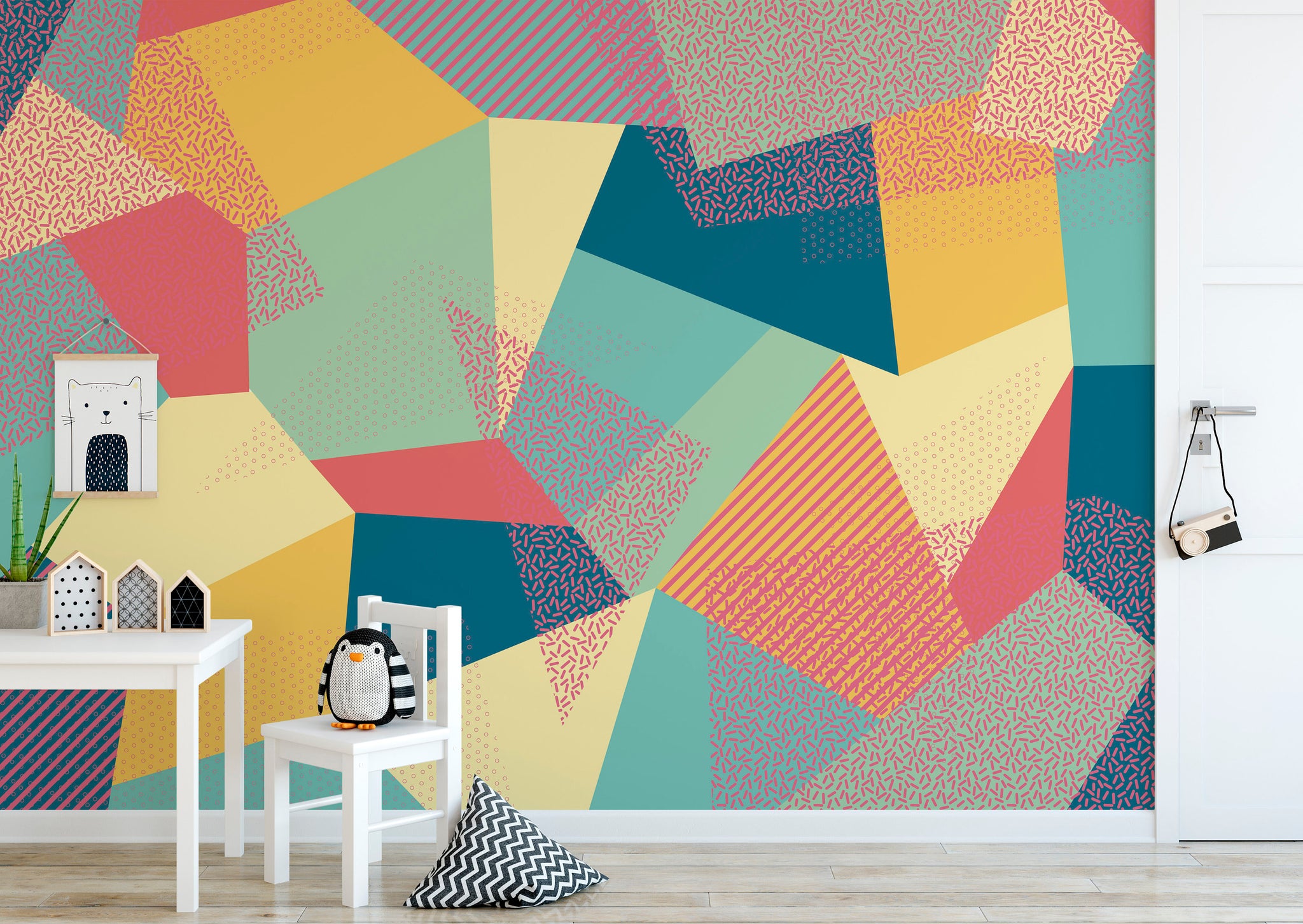 Triangle Colorful Pattern Wallpapers