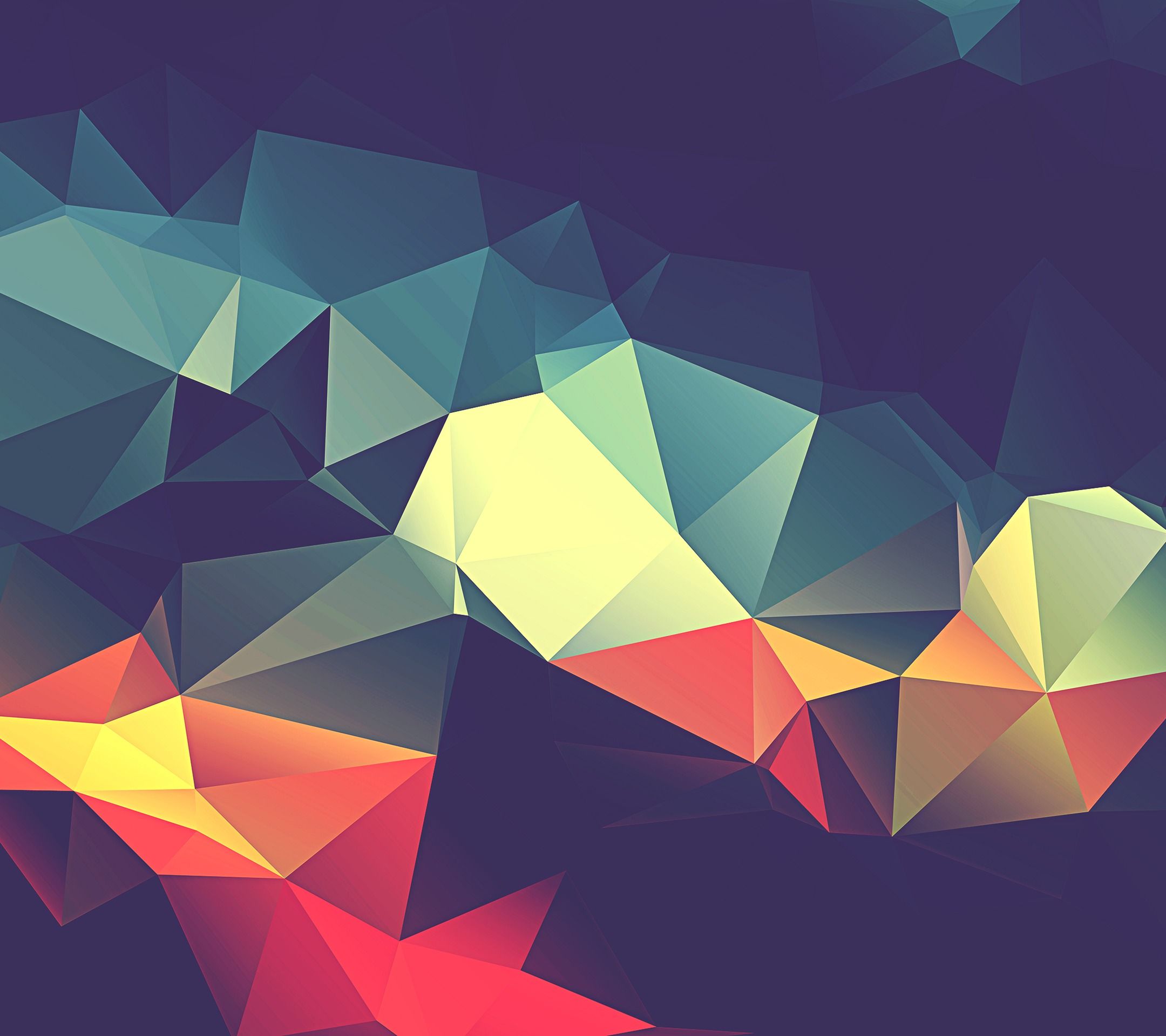 Triangle Colorful Pattern Wallpapers