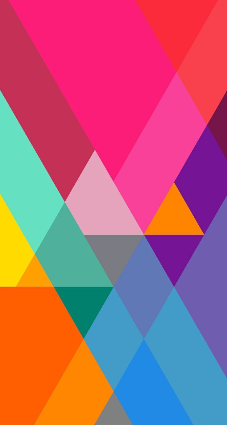 Triangle Colorful Pattern Wallpapers