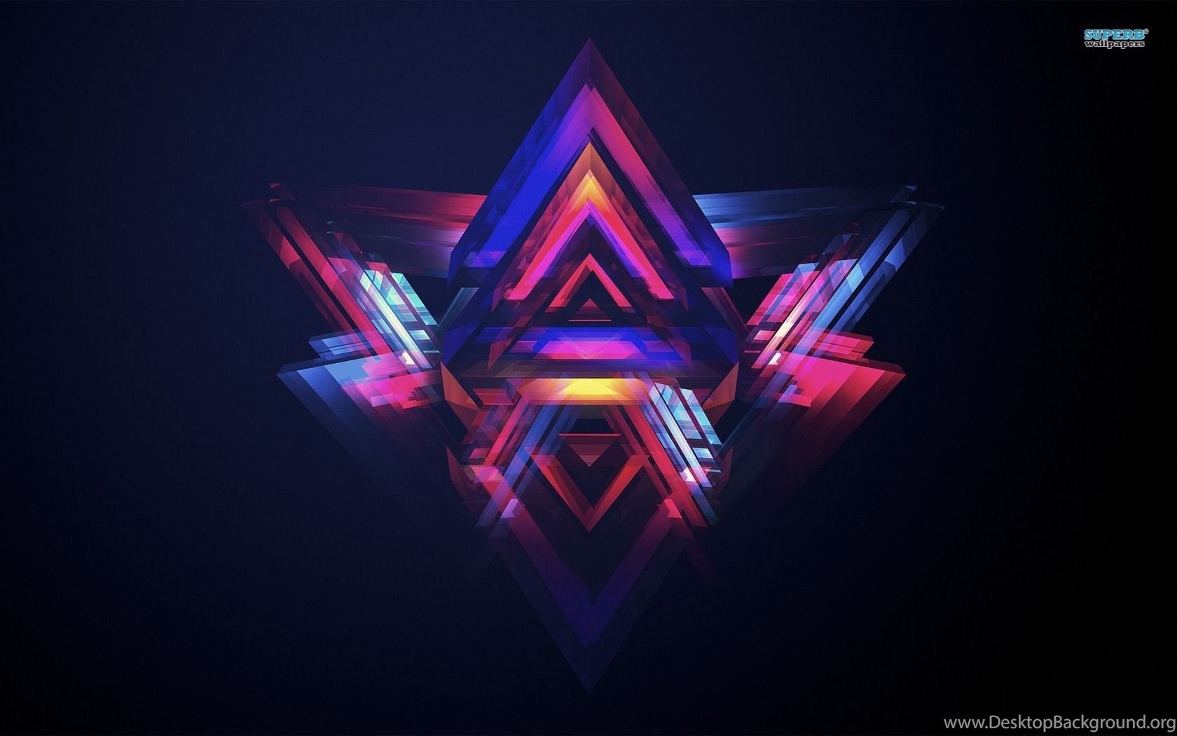 Triangles Abstract Wallpapers