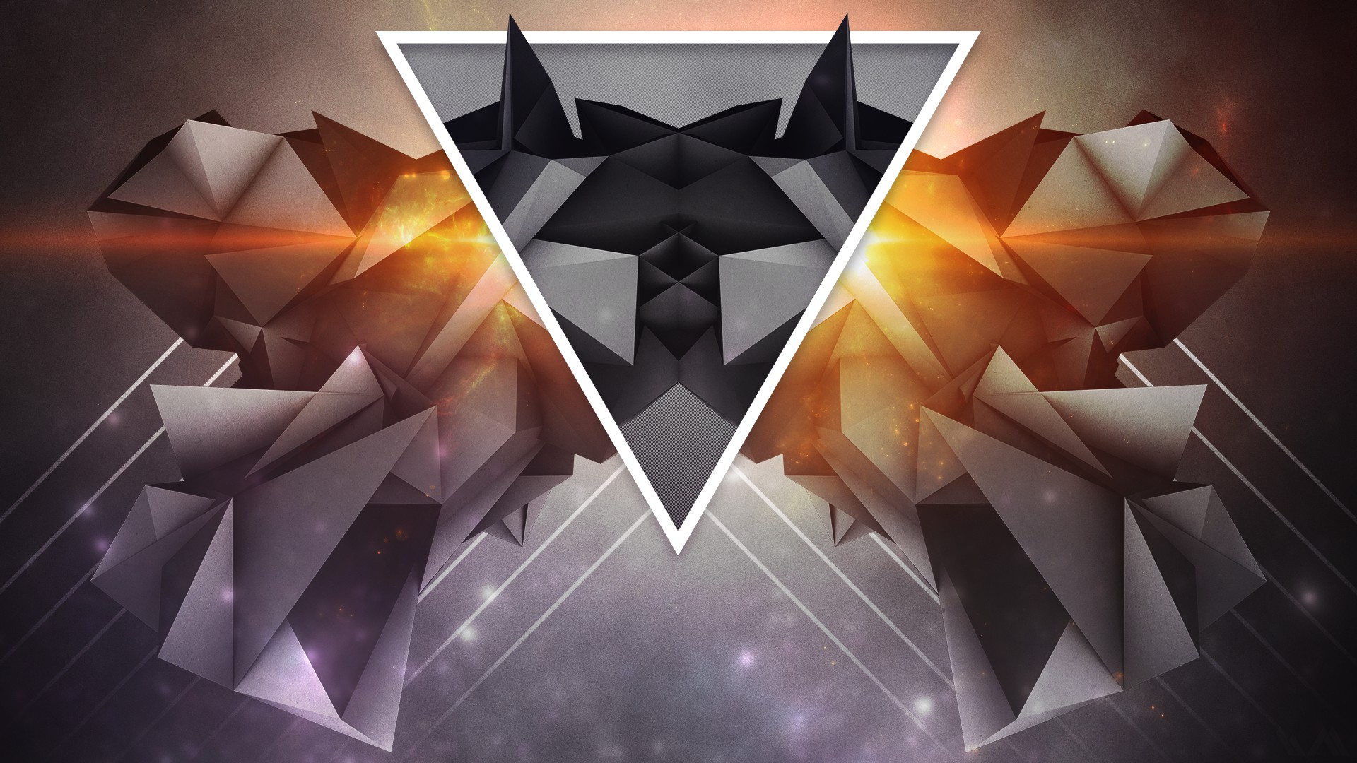 Triangles Abstract Wallpapers