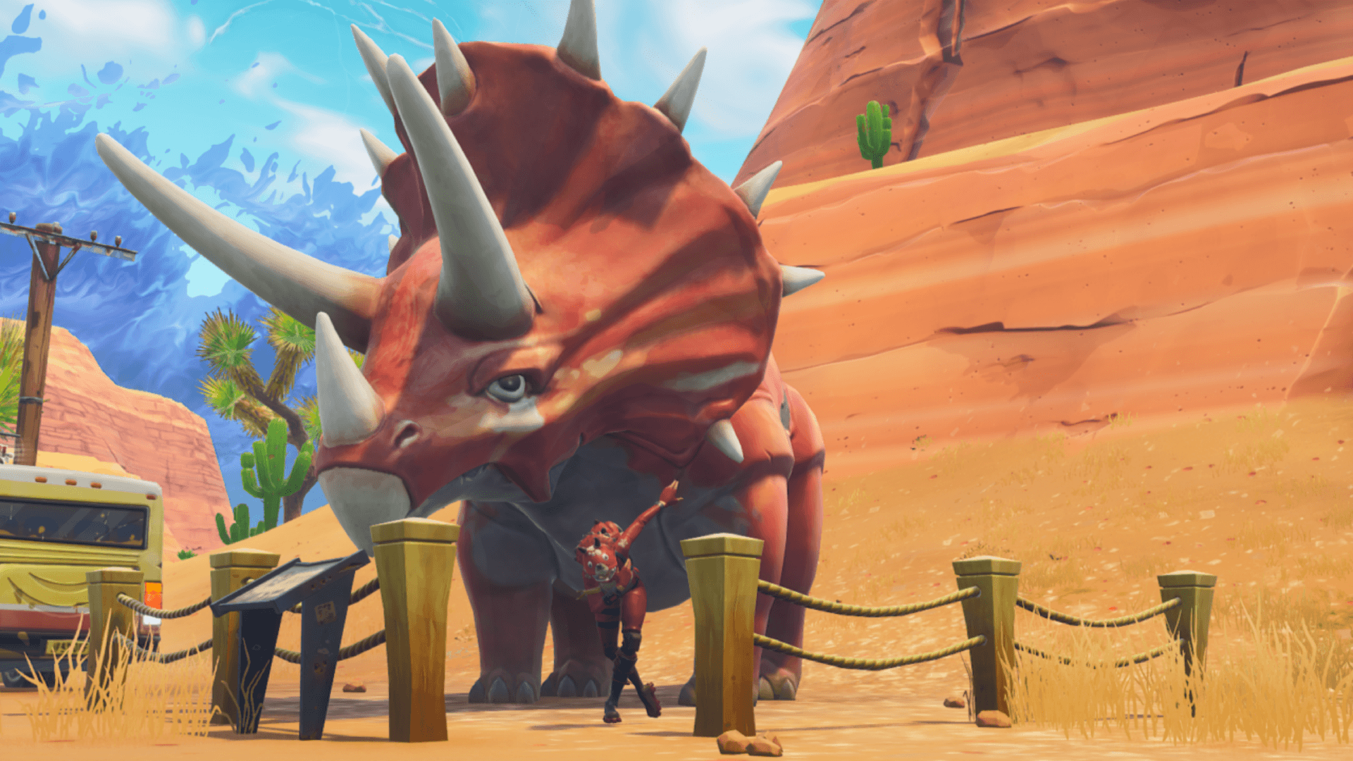 Tricera Ops Fortnite Wallpapers