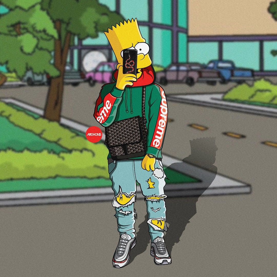 Trill Bart Simpson Wallpapers