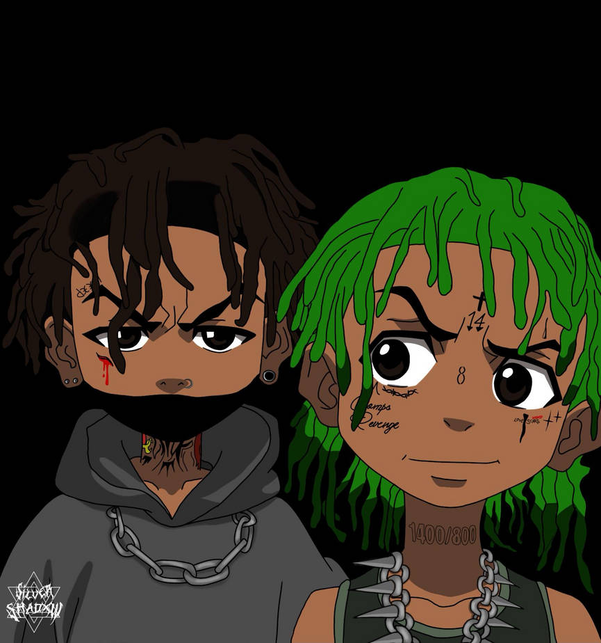 Trippie Redd Cartoon Wallpapers