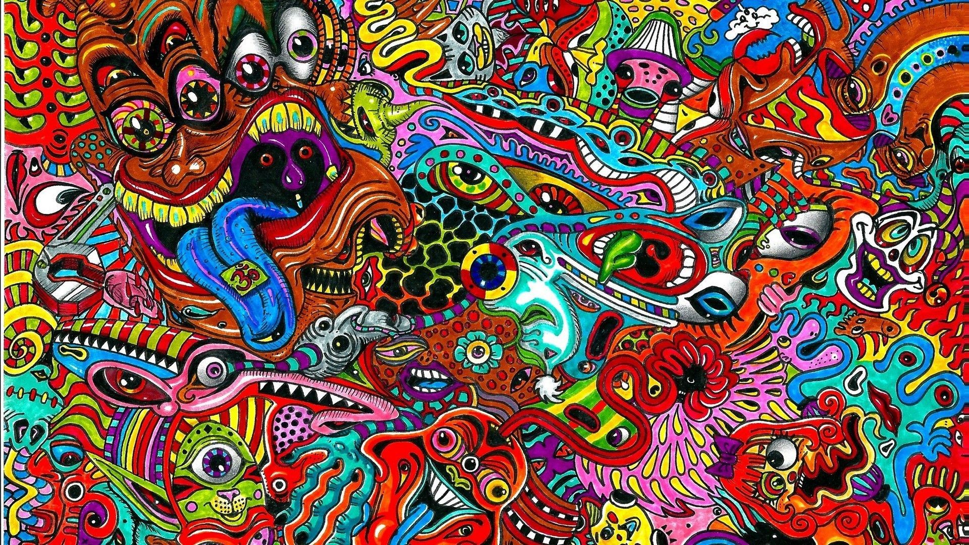 Trippy Acid Backgrounds