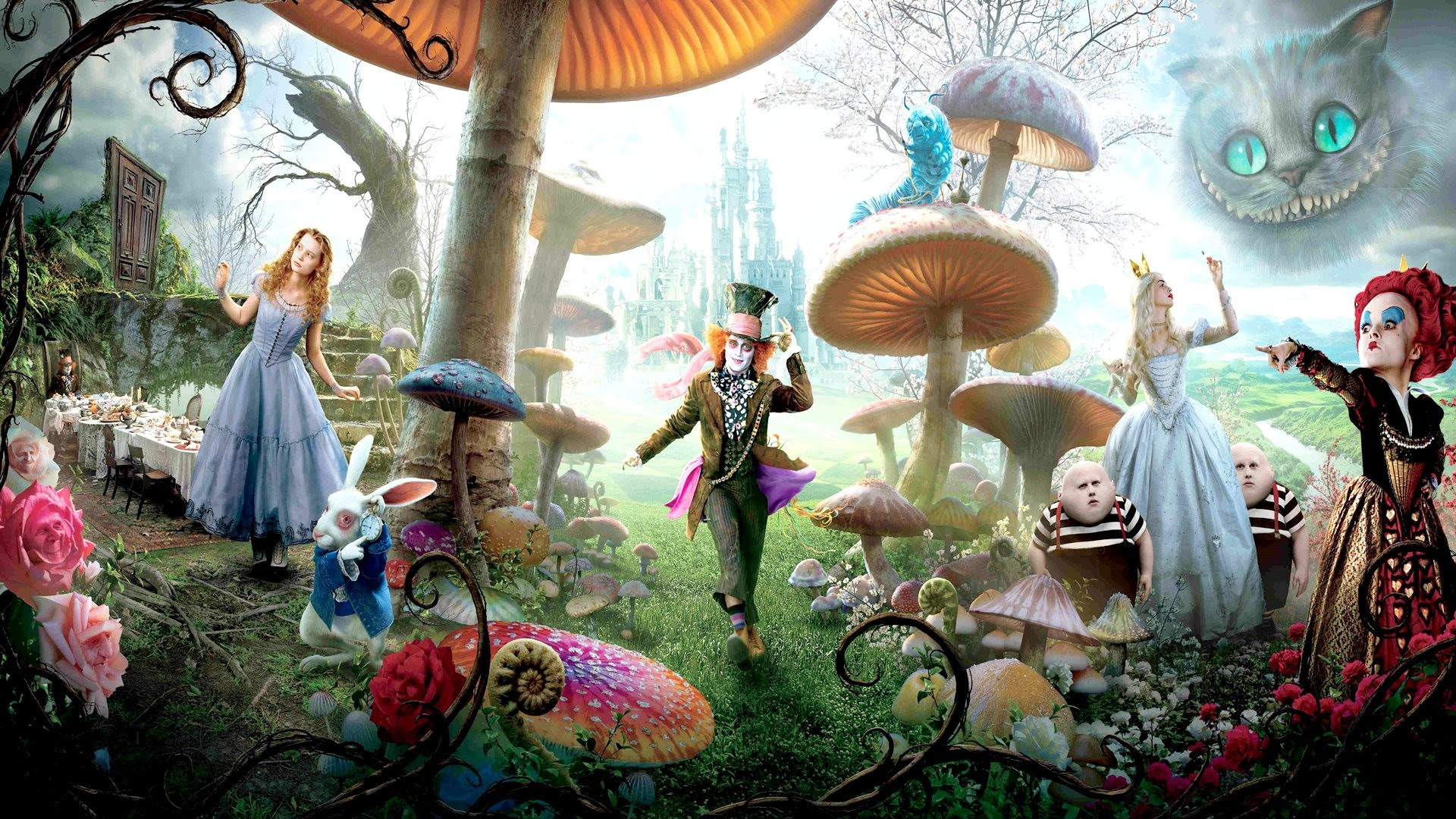 Trippy Alice In Wonderland Art Wallpapers