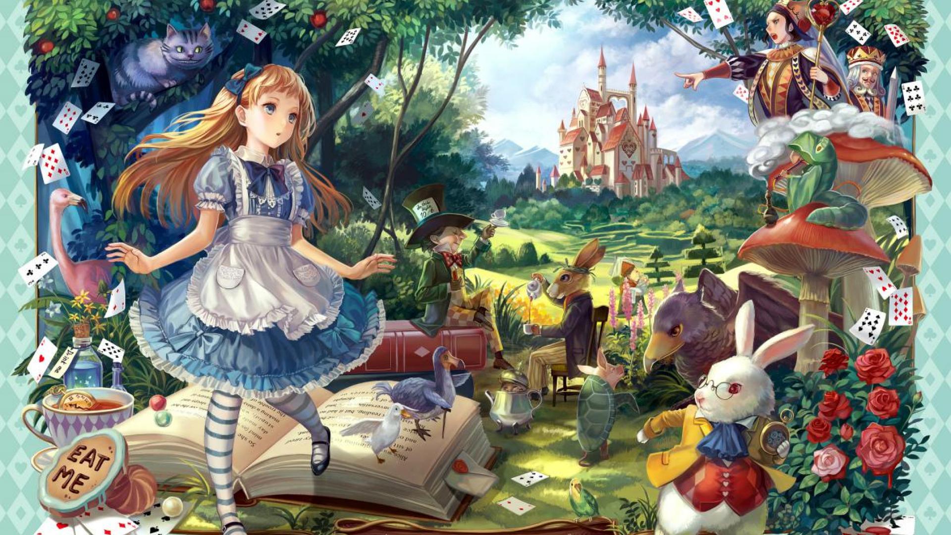 Trippy Alice In Wonderland Art Wallpapers