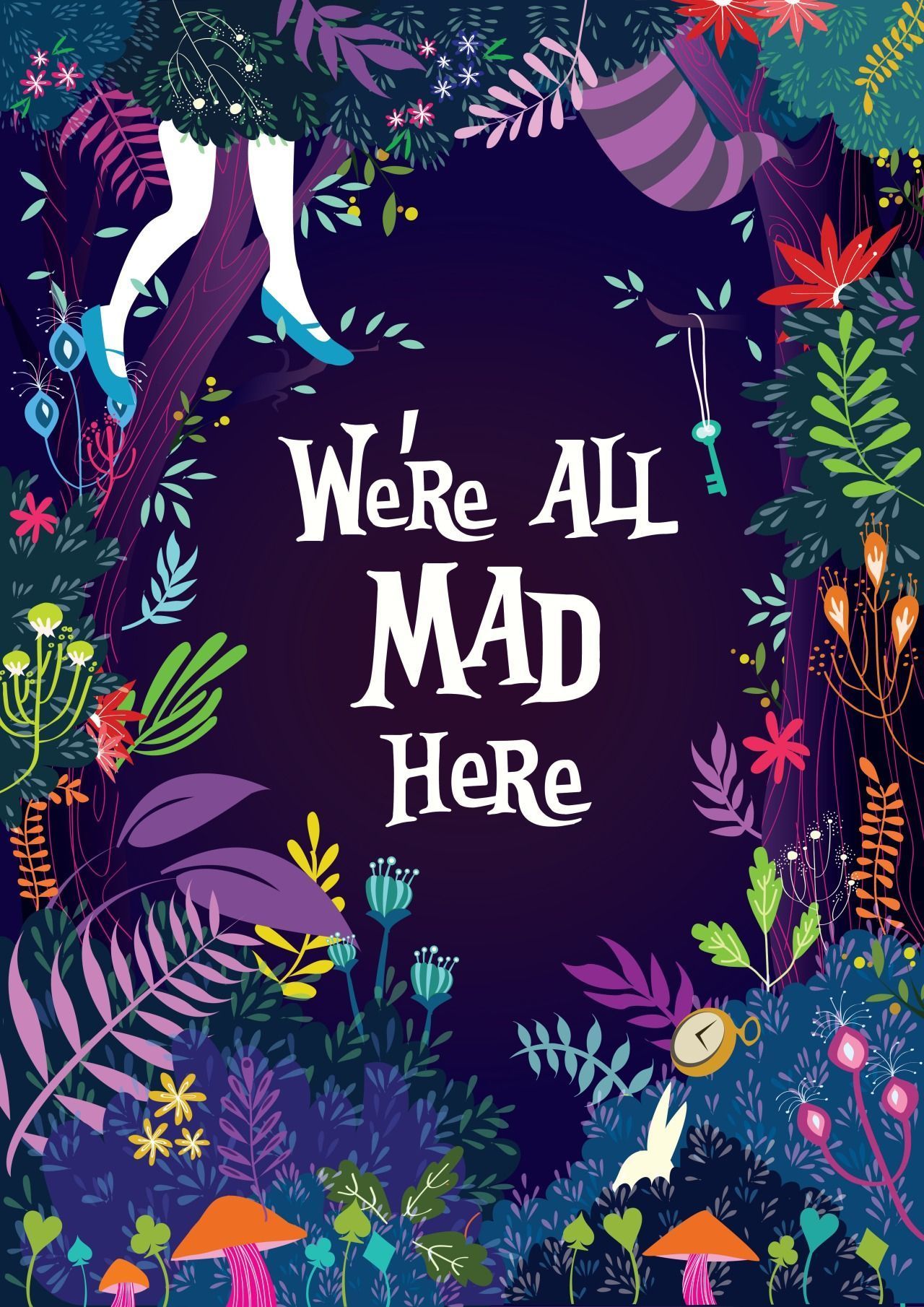 Trippy Alice In Wonderland Art Wallpapers