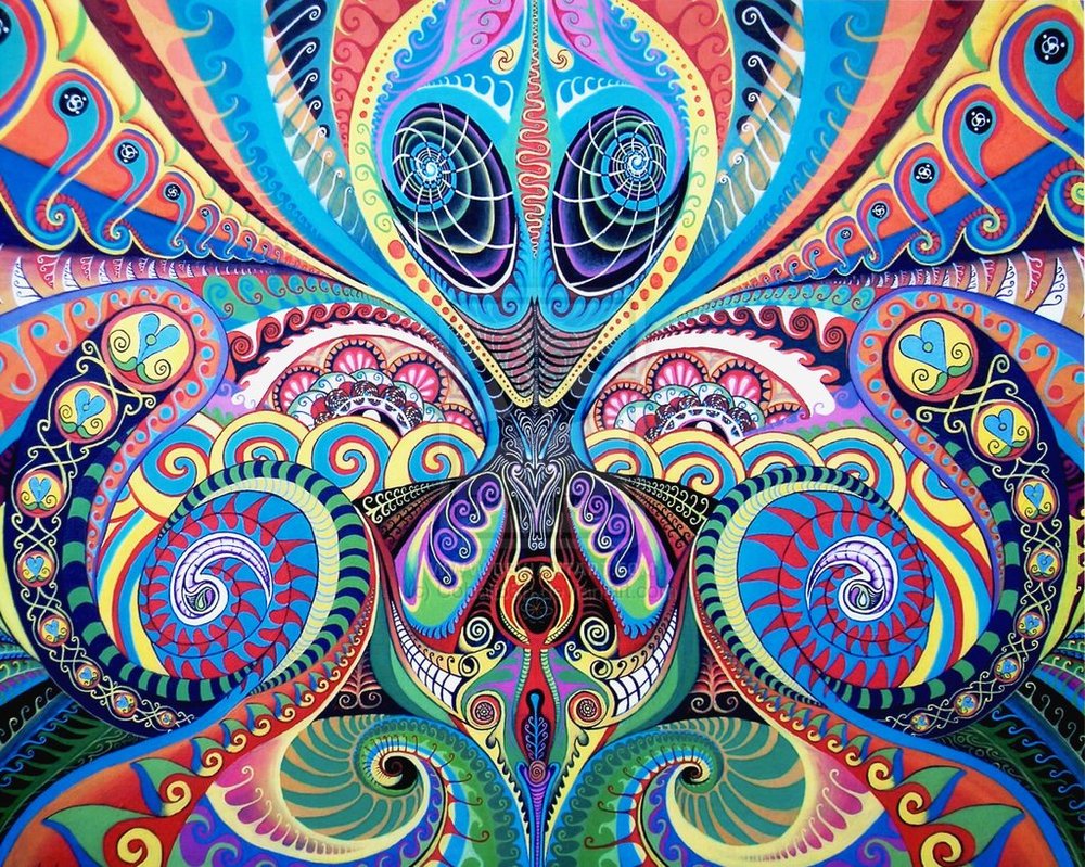 Trippy Alien Hd Wallpapers