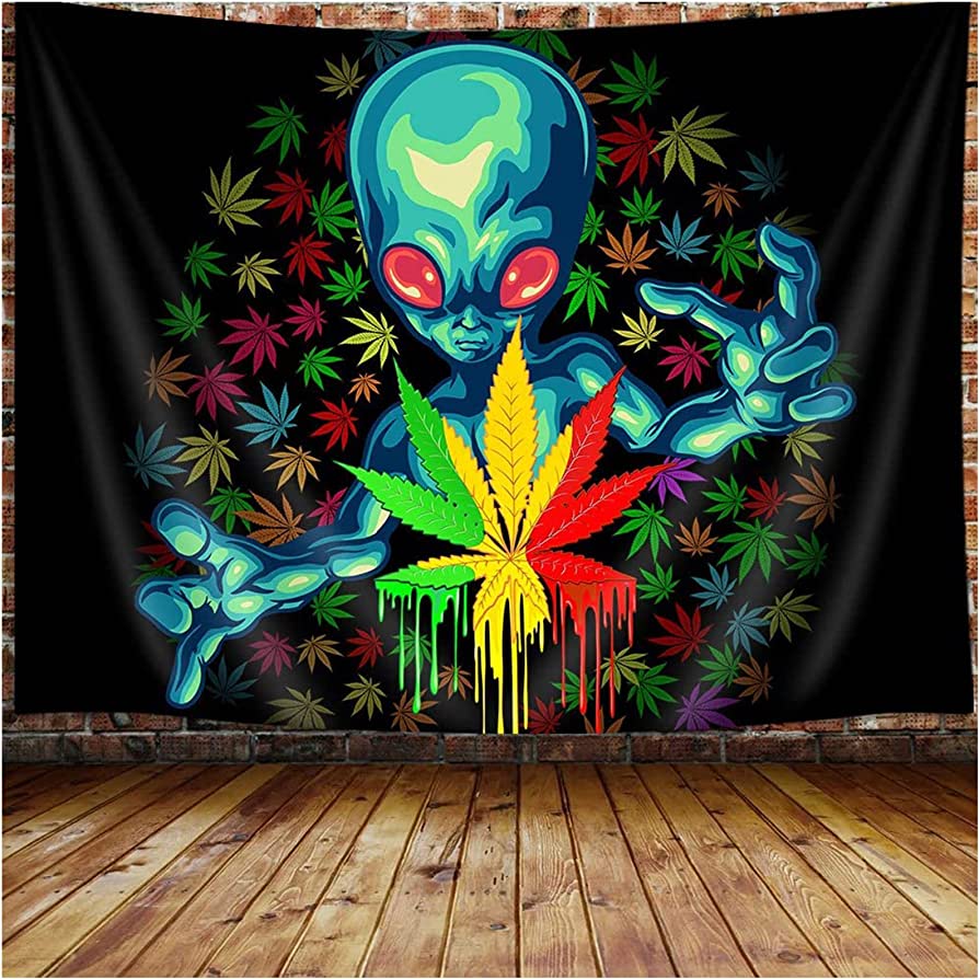 Trippy Alien Hd Wallpapers