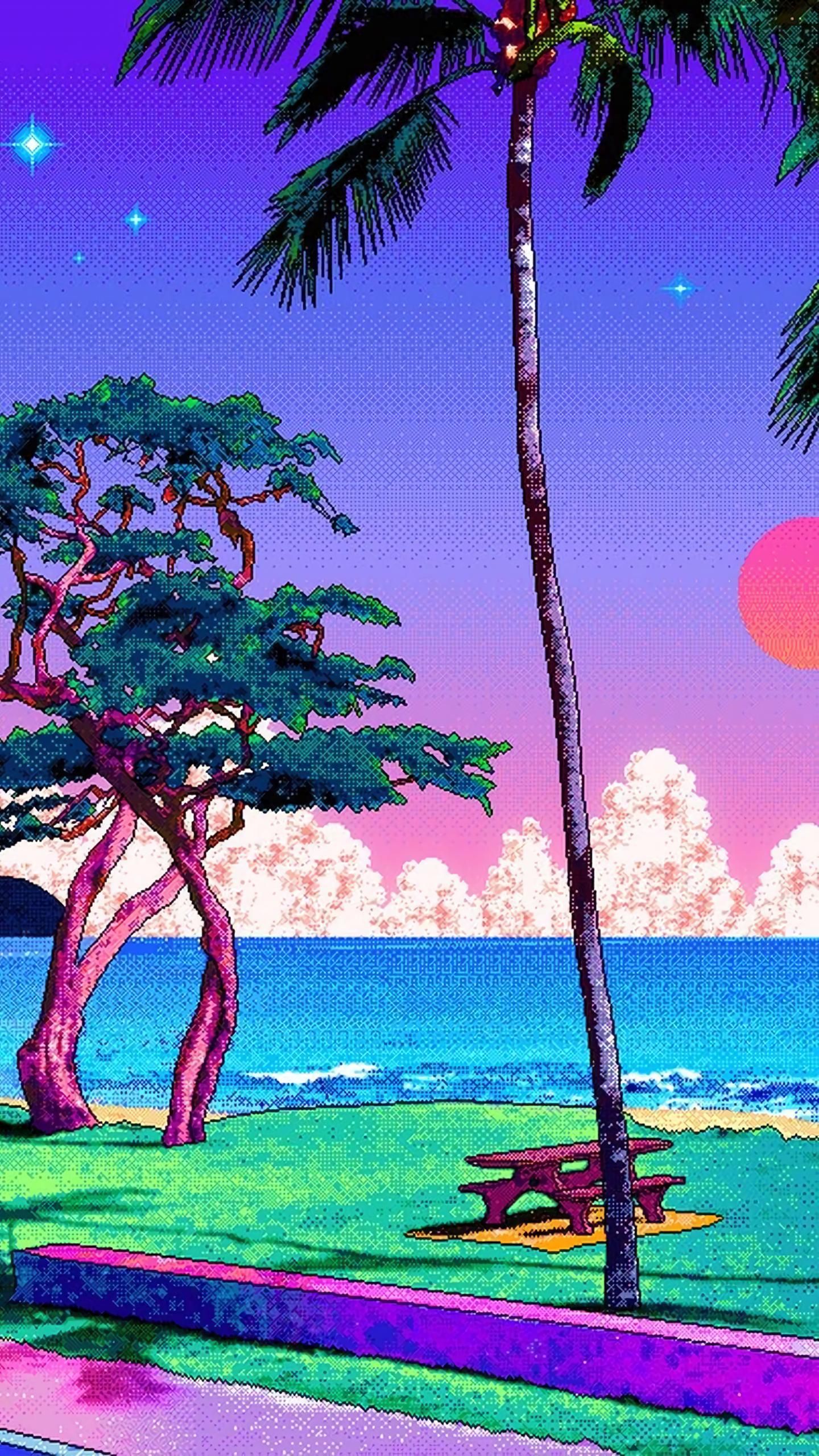 Trippy Beach Wallpapers