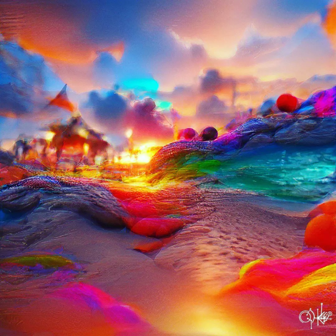 Trippy Beach Wallpapers