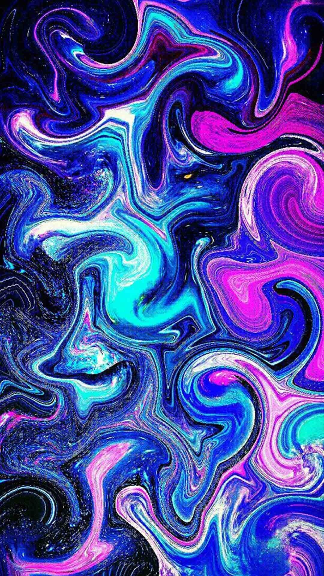 Trippy Blue Wallpapers