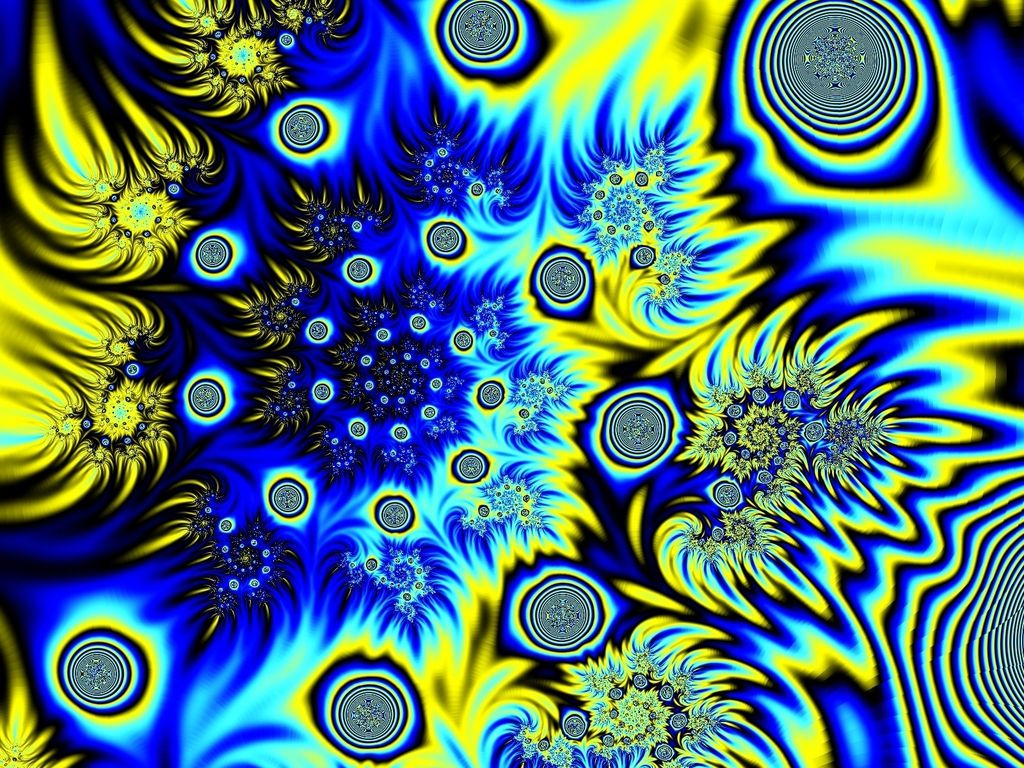 Trippy Blue Wallpapers