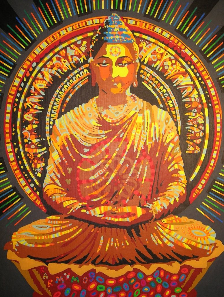 Trippy Buddha Wallpapers