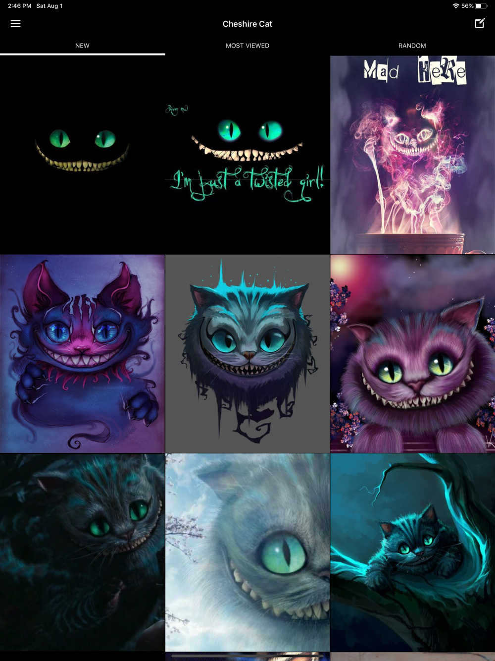 Trippy Cheshire Cat Wallpapers