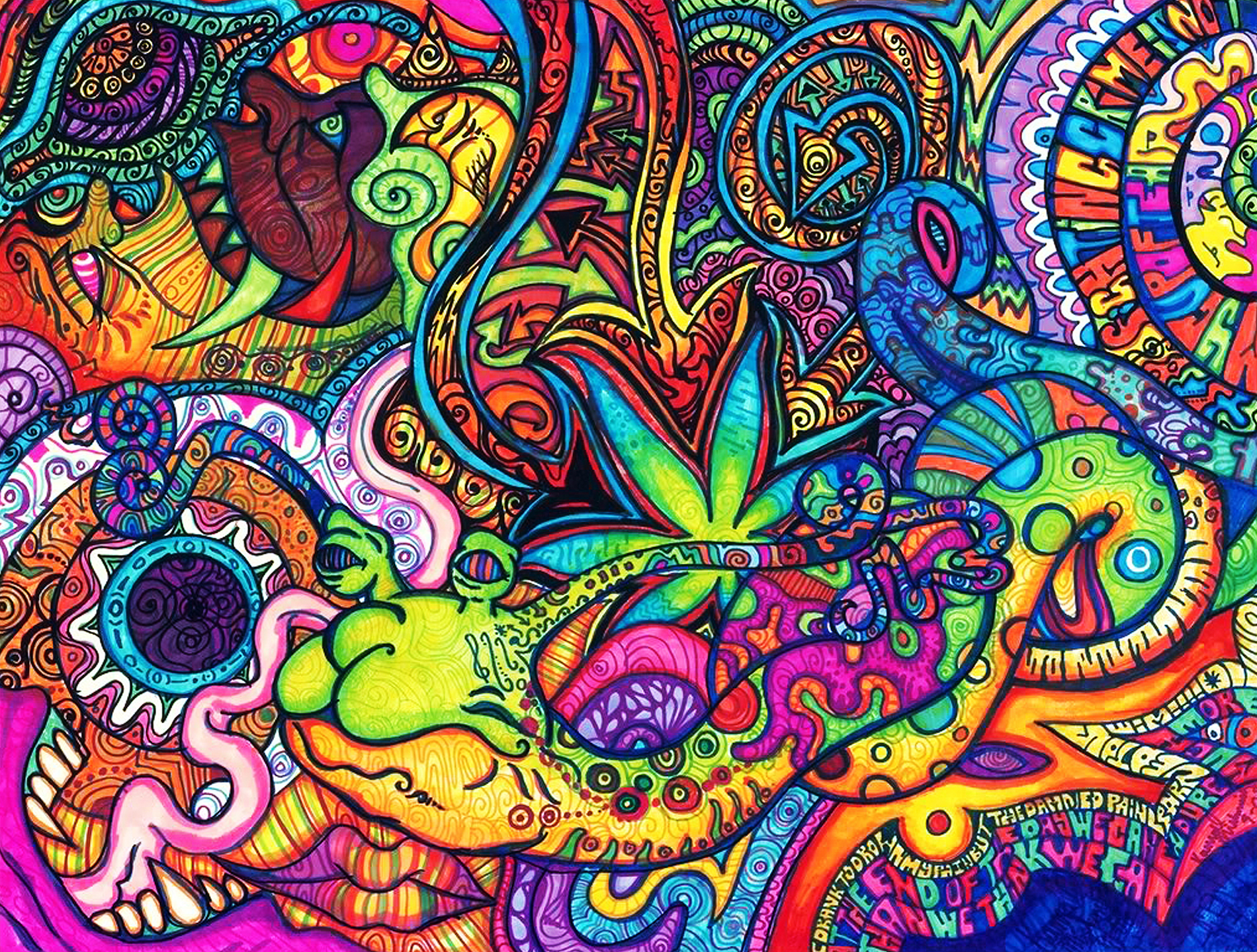 Trippy Colorful Wallpapers