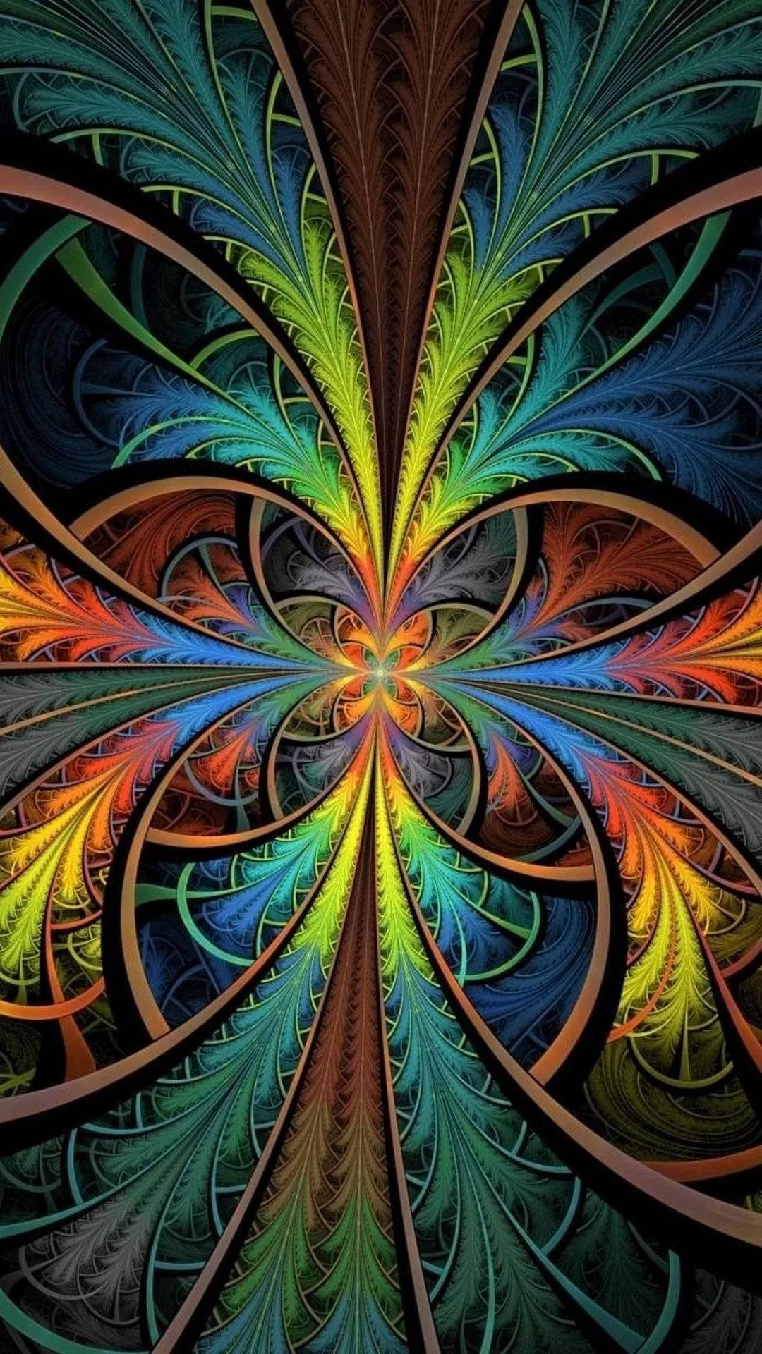 Trippy Flower Wallpapers