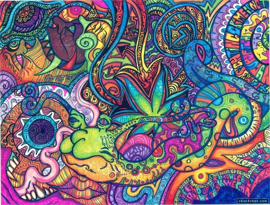 Trippy Hippie Wallpapers