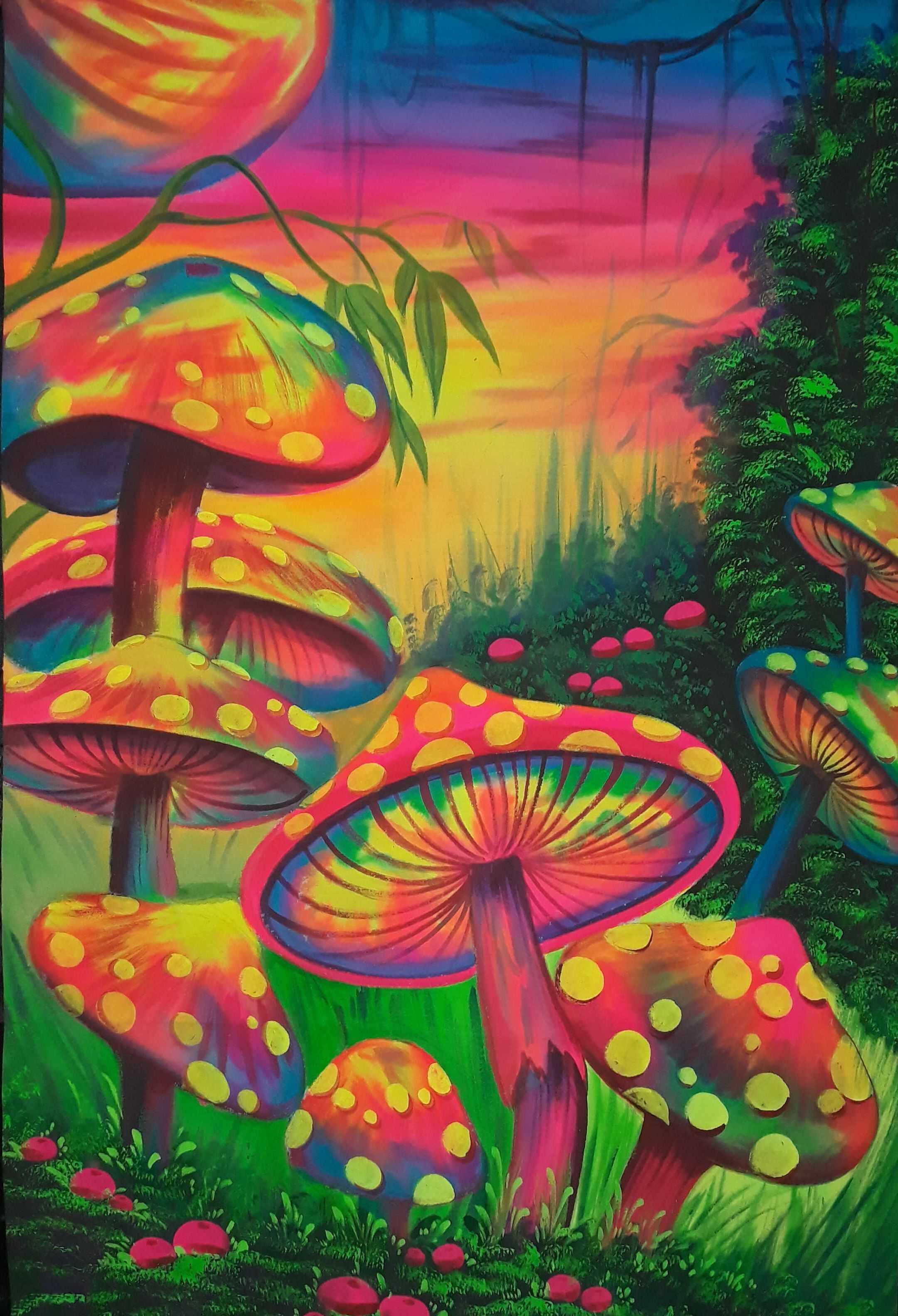 Trippy Mushroom Wallpapers