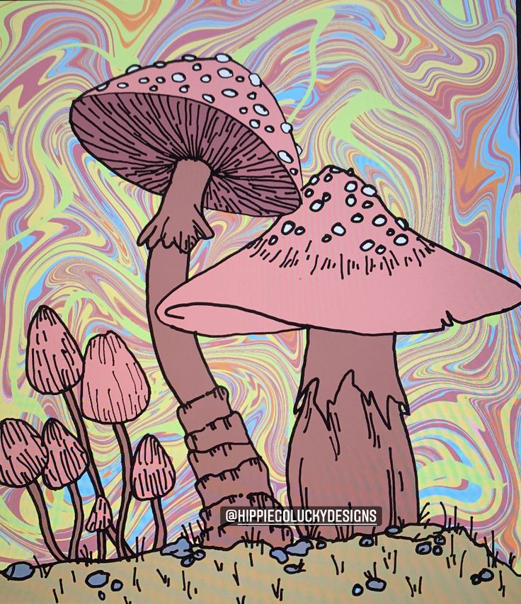 Trippy Mushroom Wallpapers