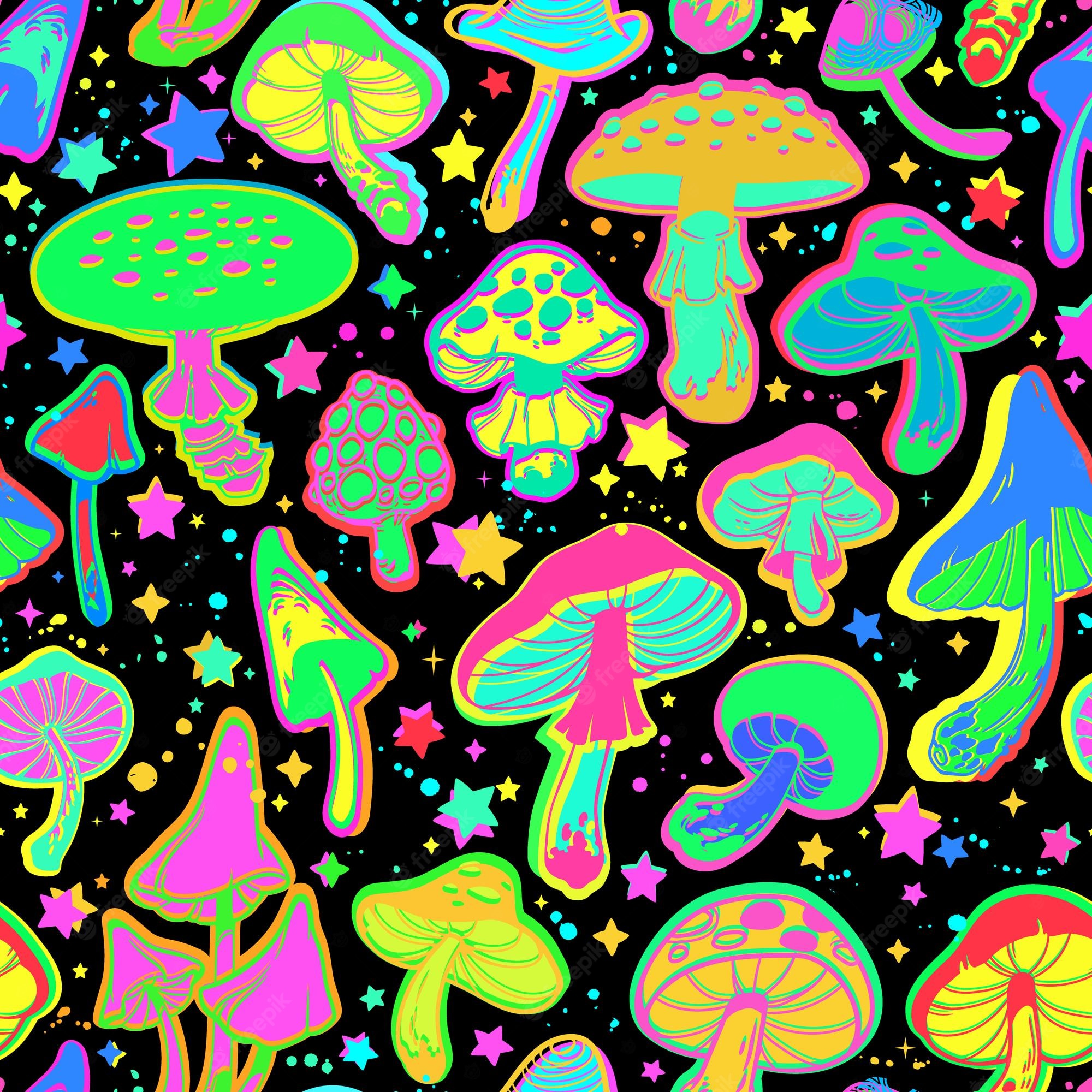 Trippy Mushroom Wallpapers