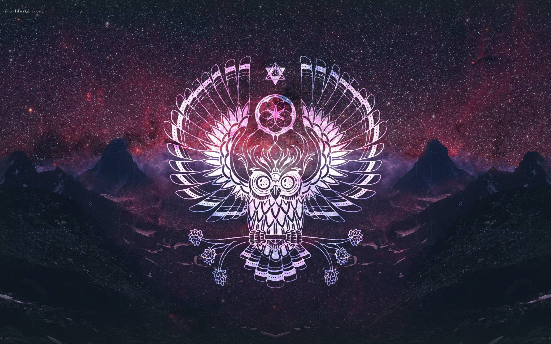 Trippy Owl Wallpapers