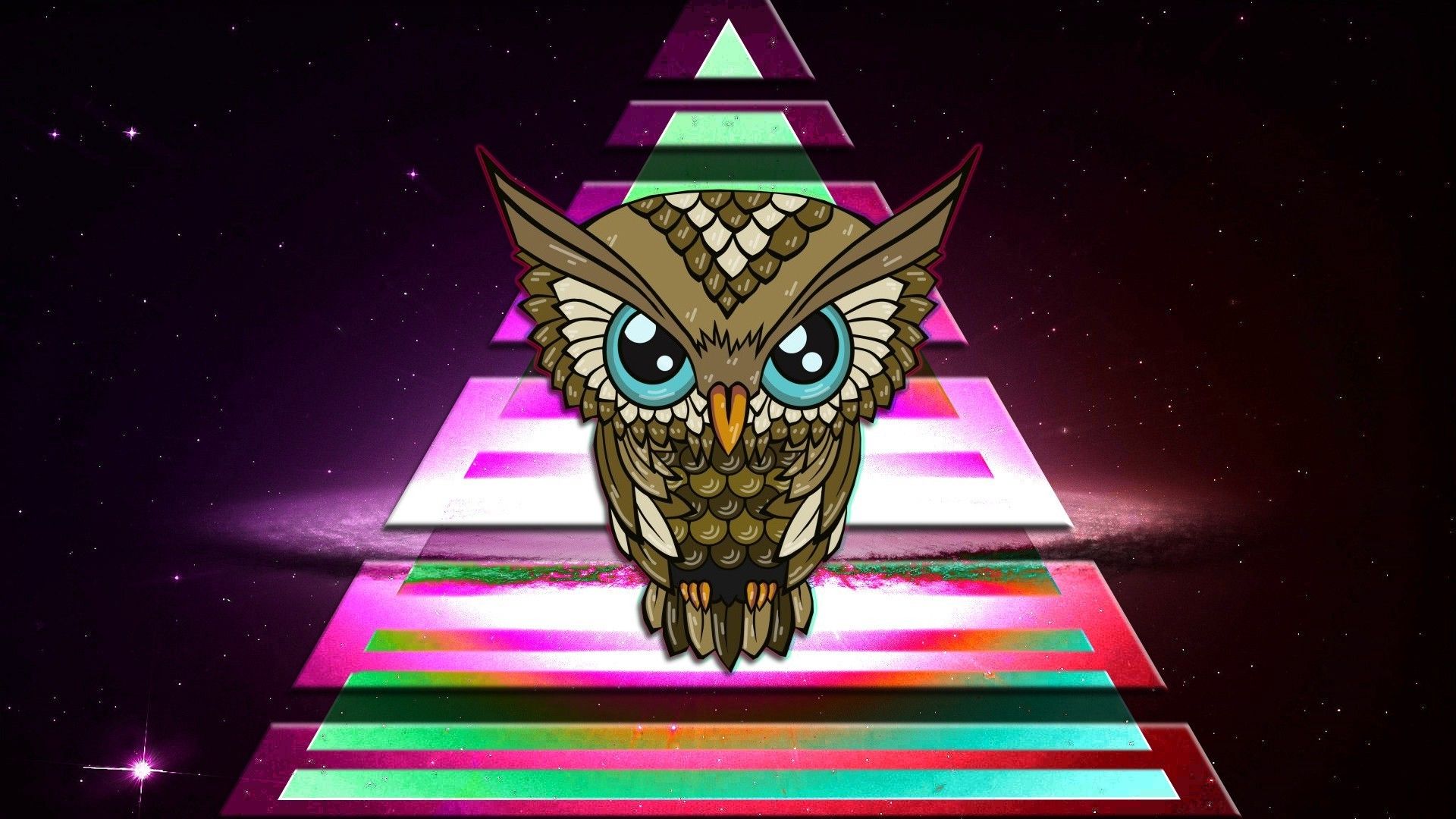 Trippy Owl Wallpapers