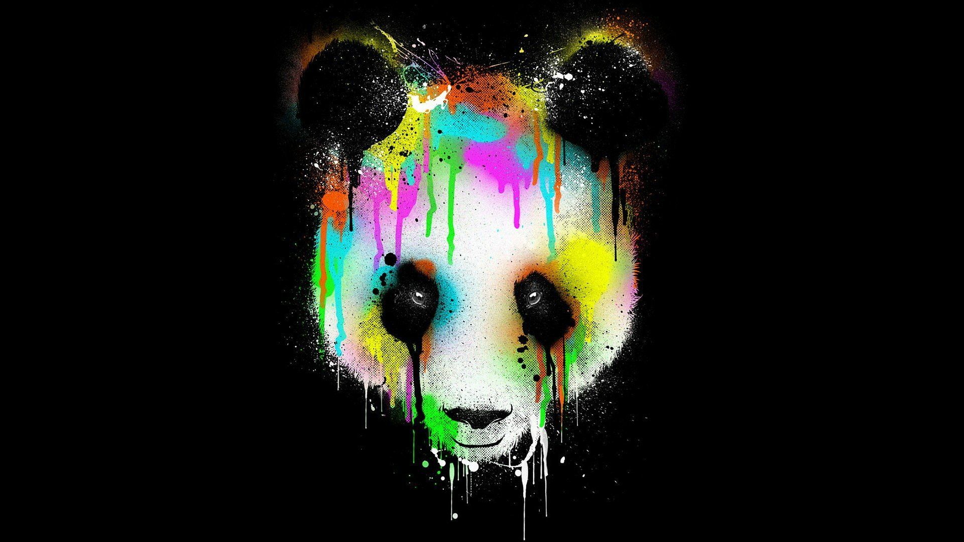 Trippy Panda Wallpapers