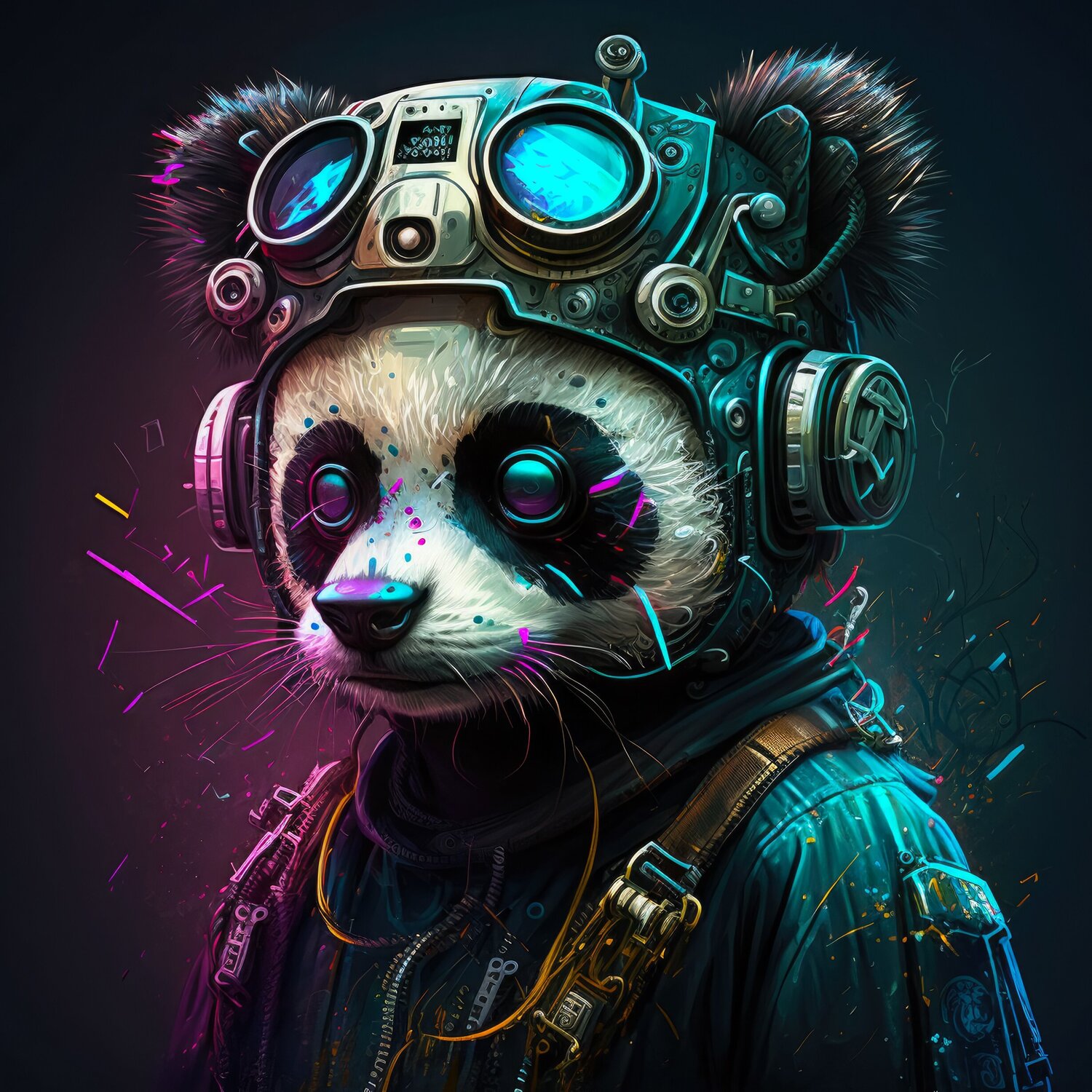 Trippy Panda Wallpapers