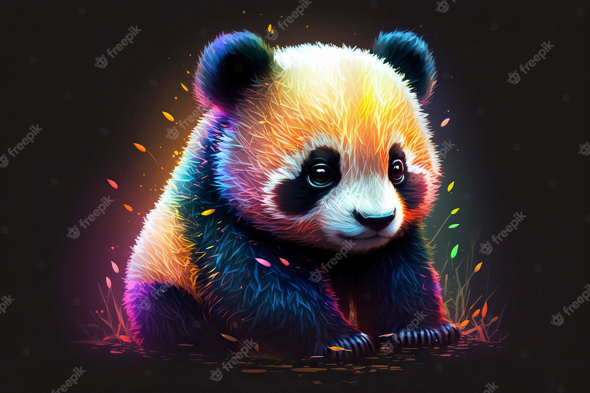 Trippy Panda Wallpapers