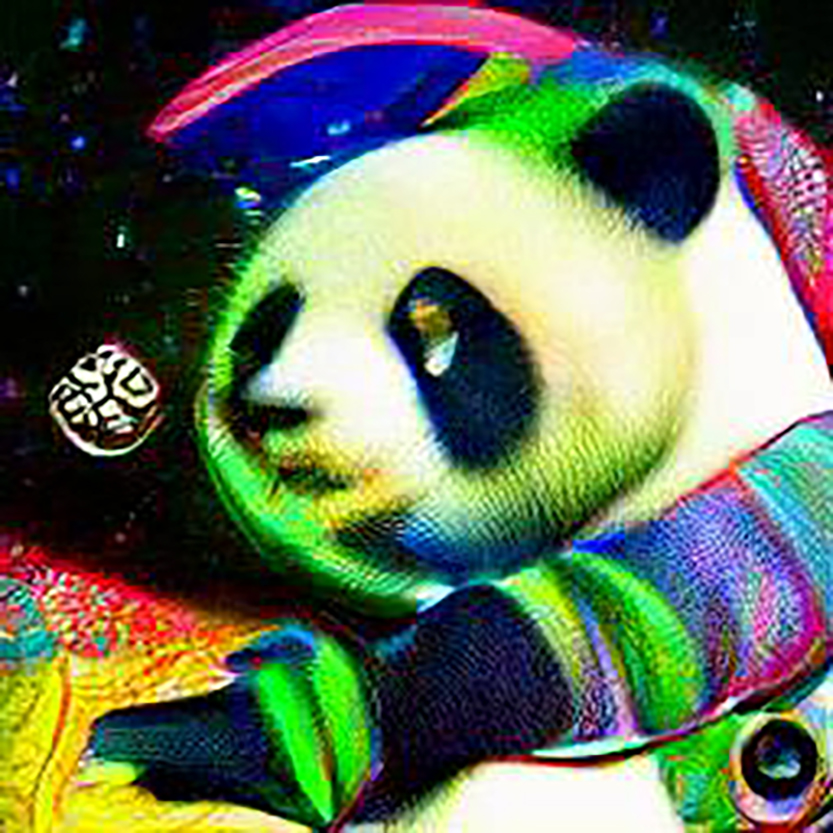 Trippy Panda Wallpapers