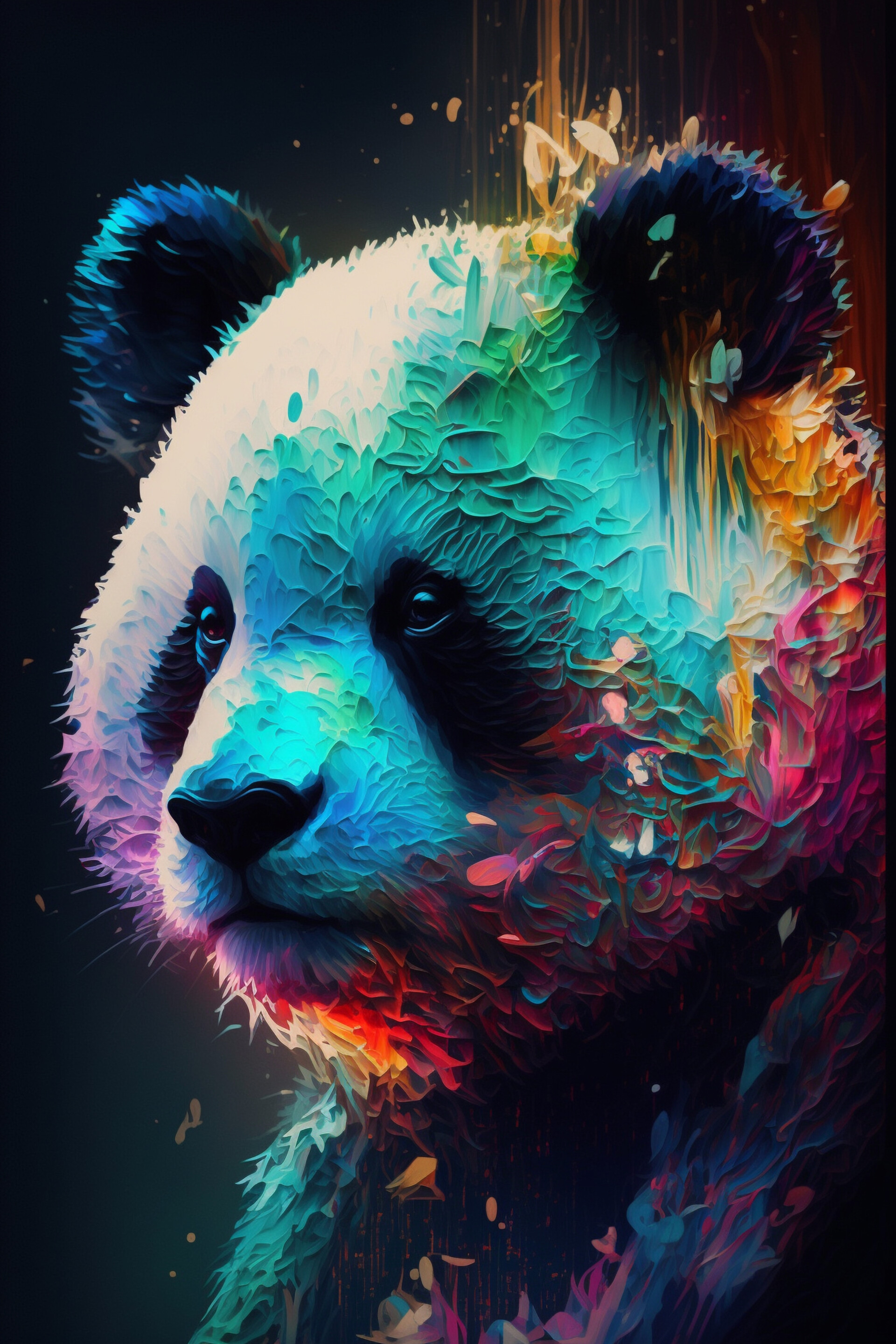 Trippy Panda Wallpapers