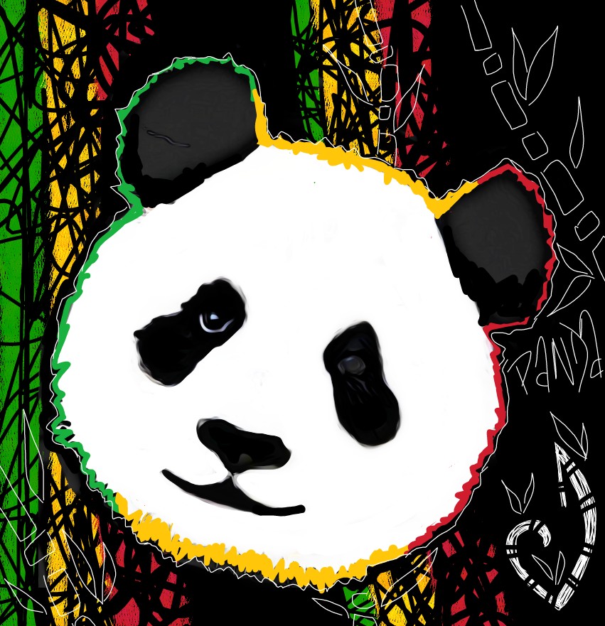 Trippy Panda Wallpapers