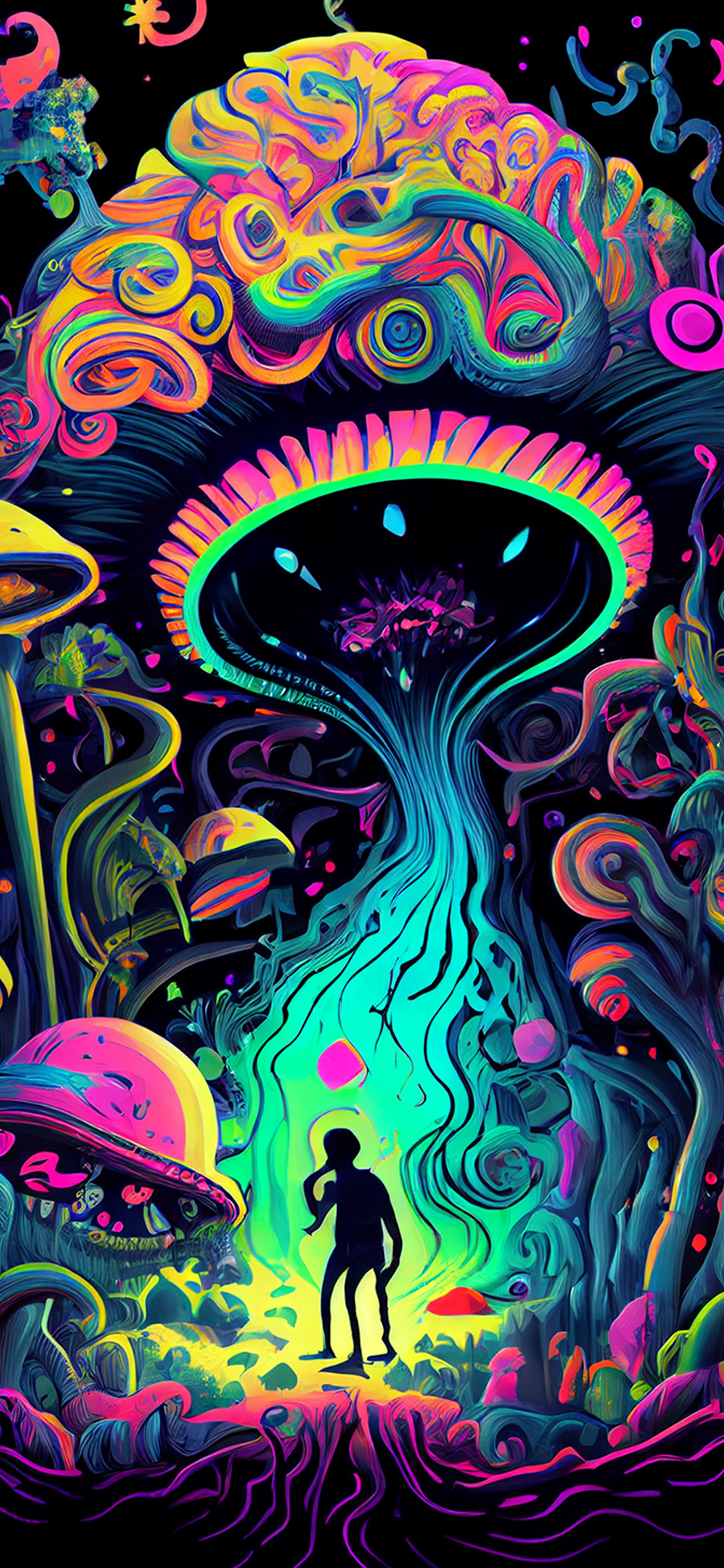 Trippy Phone Background