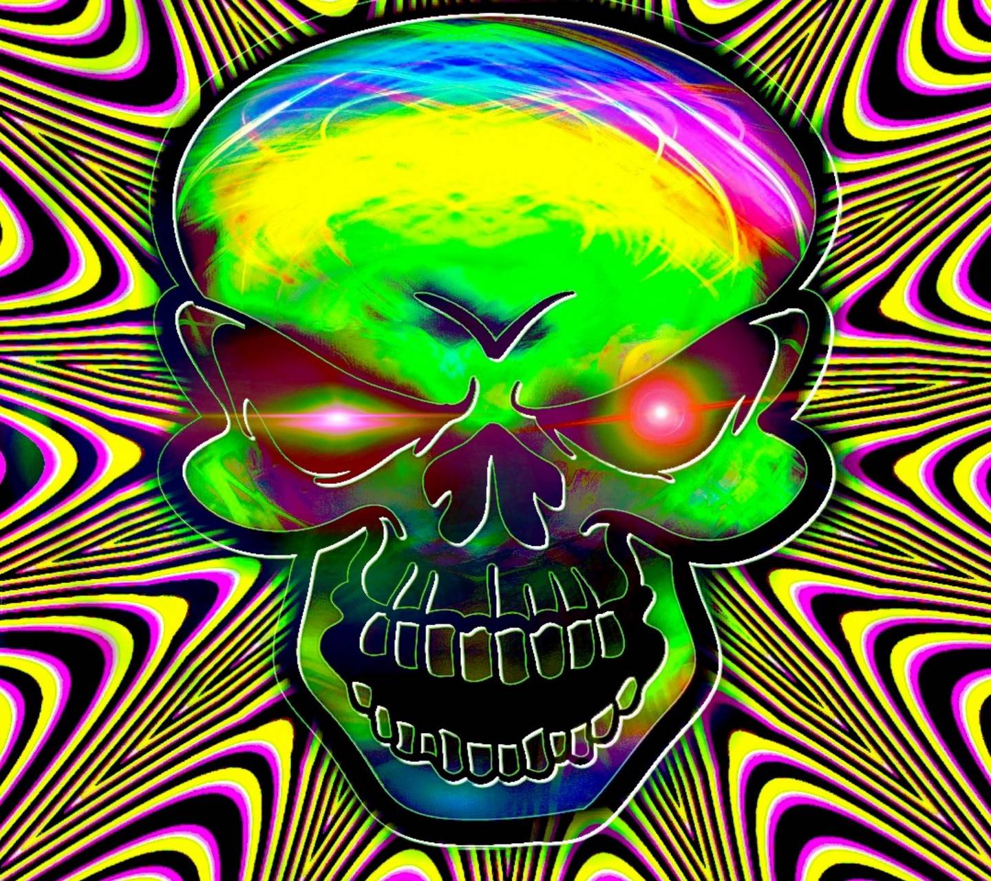 Trippy Skull Wallpapers