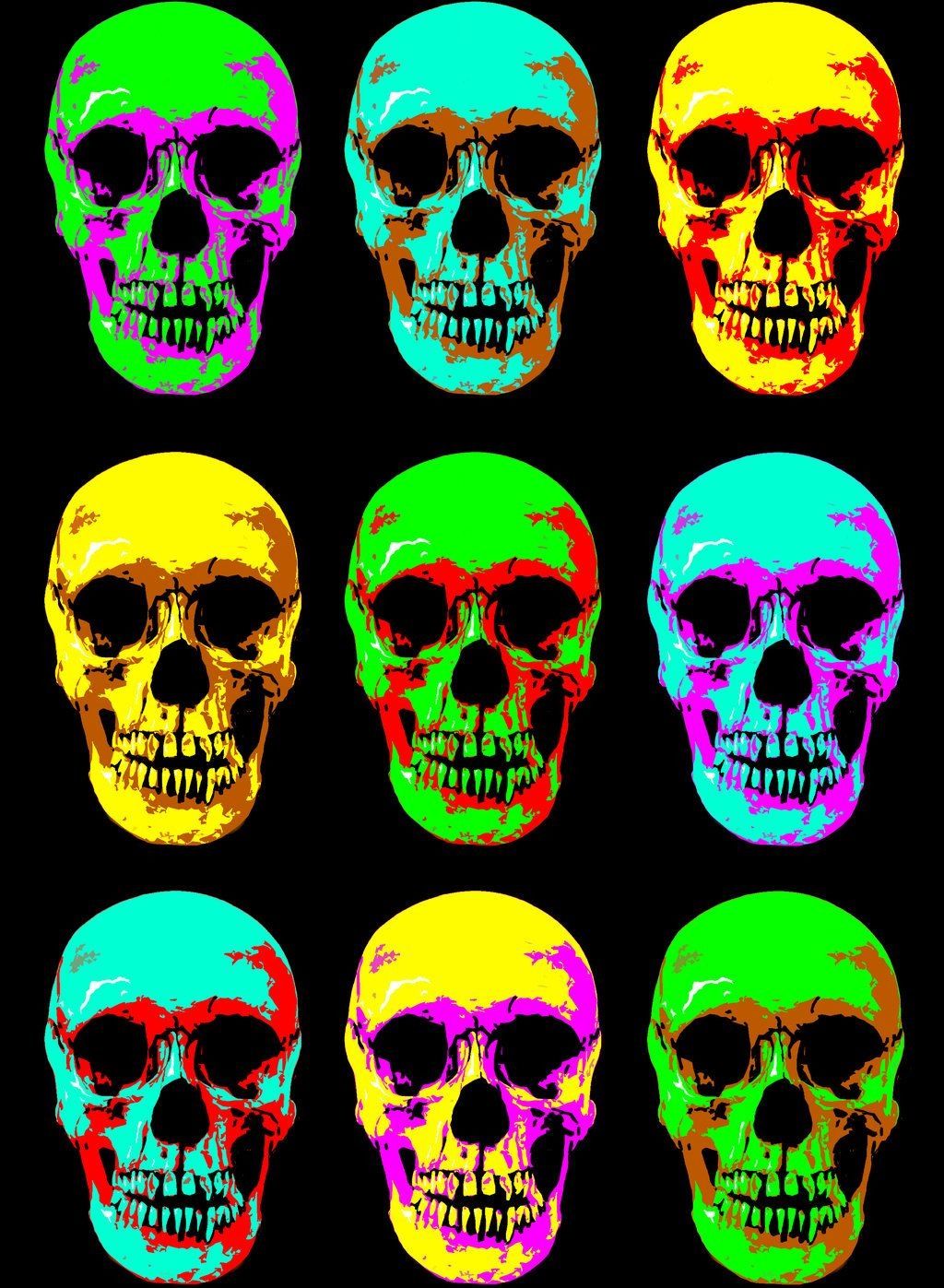 Trippy Skull Wallpapers